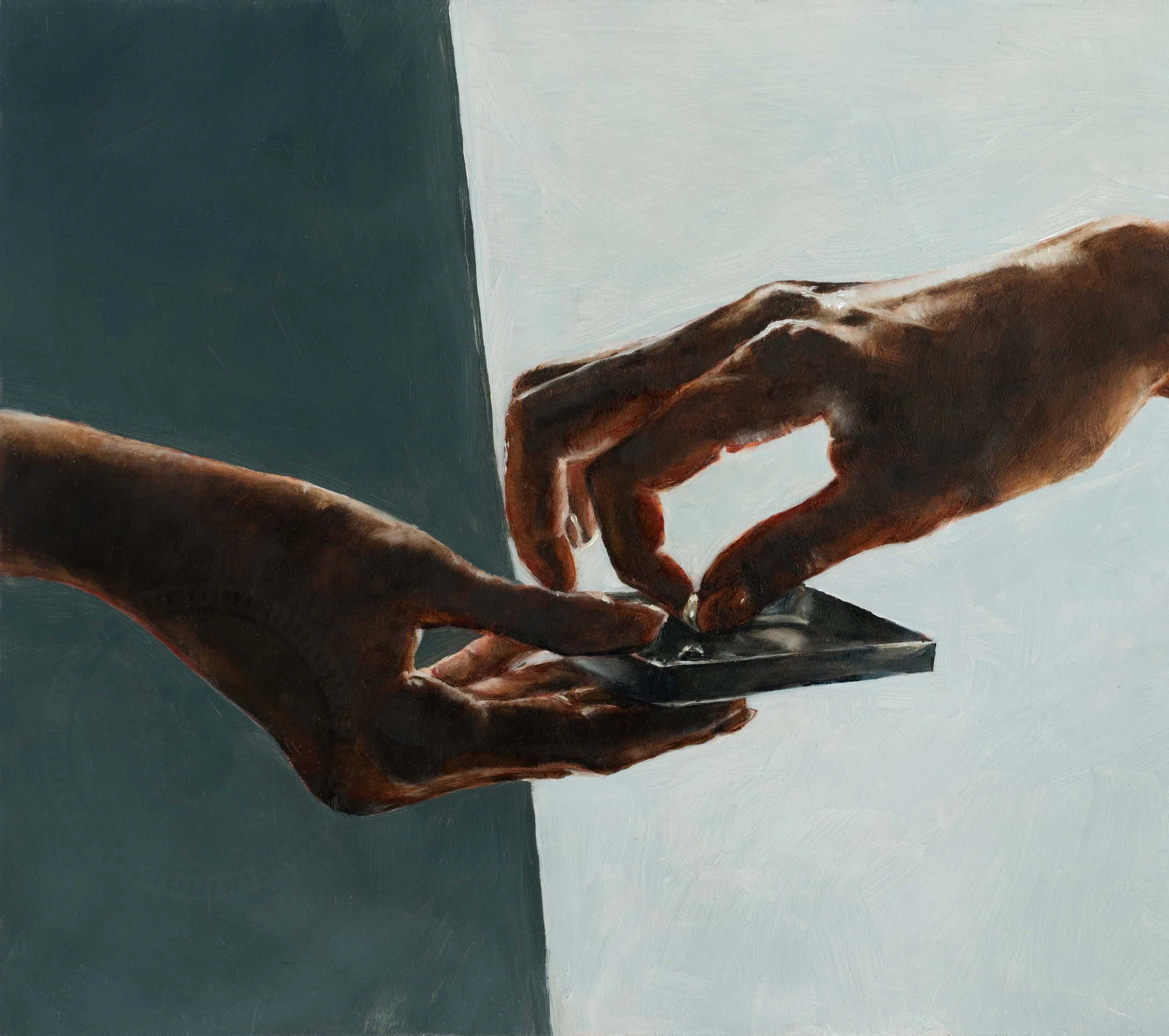 Girls with Pearl Earrings - Giclée Archival Print of Original Oil Painting