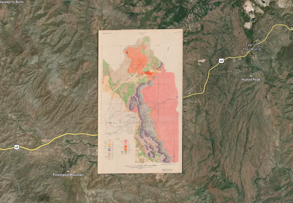 Geological Map, Superior
