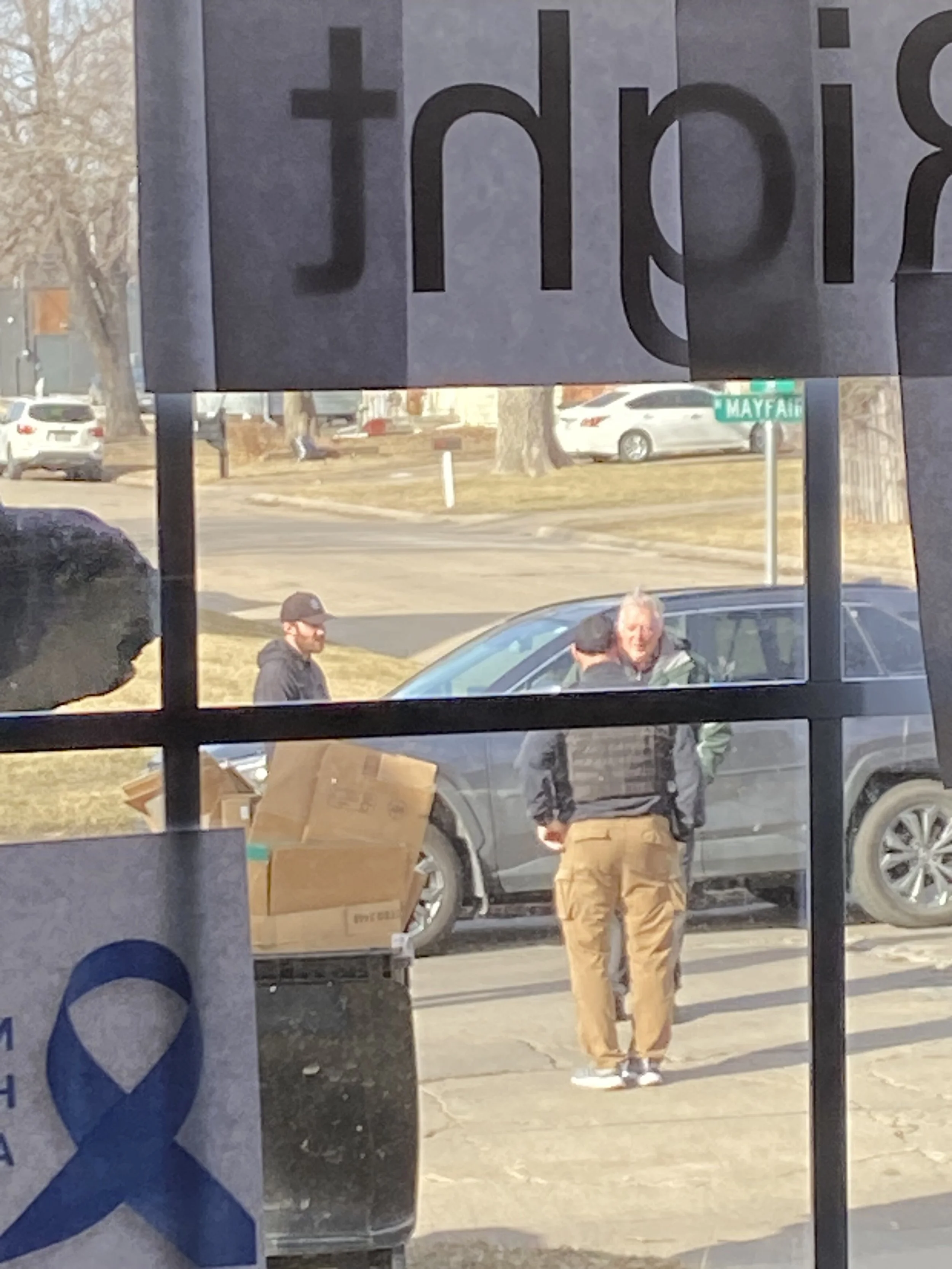 Deputies Speaking to Man