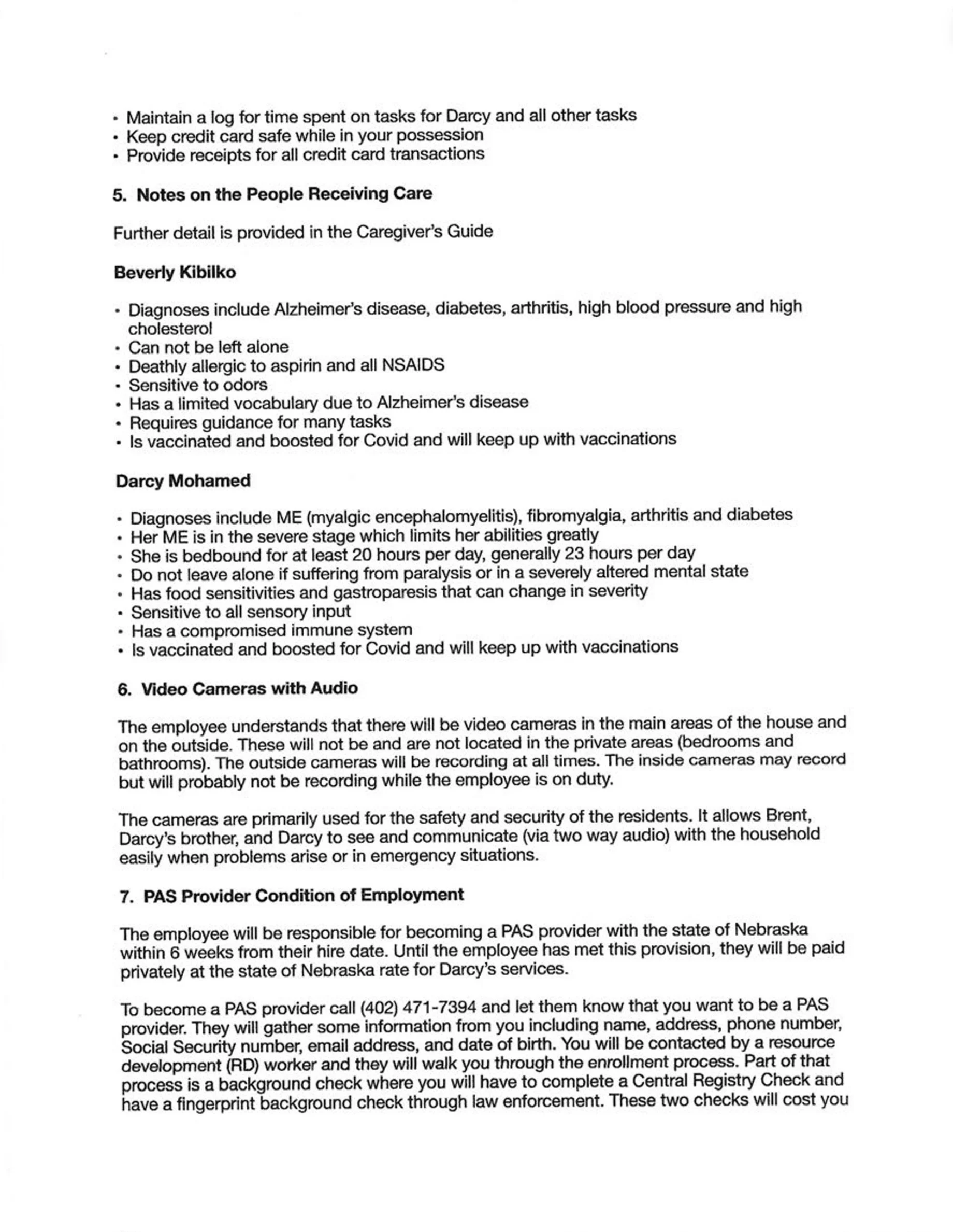 Employment Contract, Never Signed - Page 3