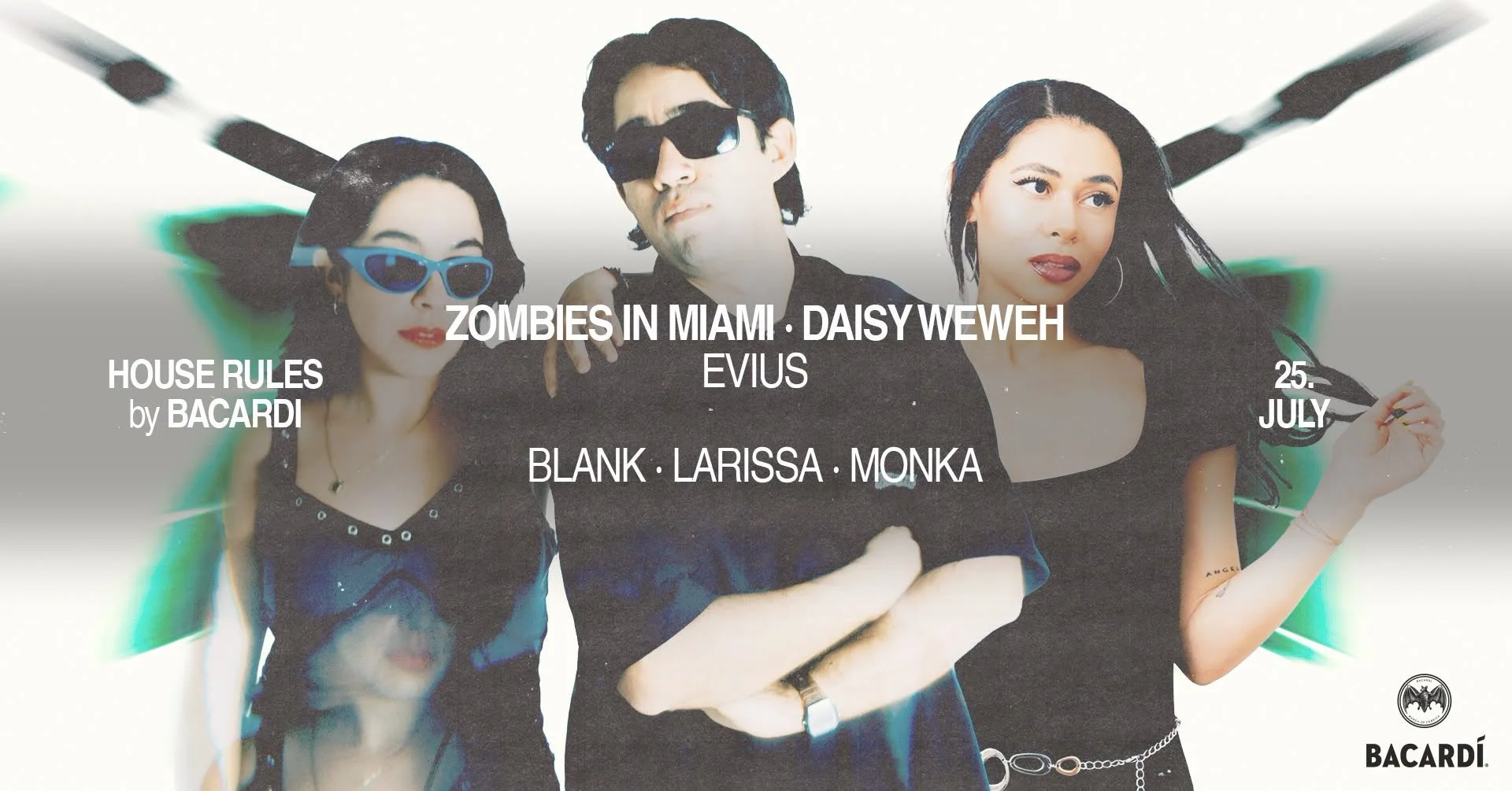 ZOMBIES IN MIAMI, DAISY WEWEH by BACARDI