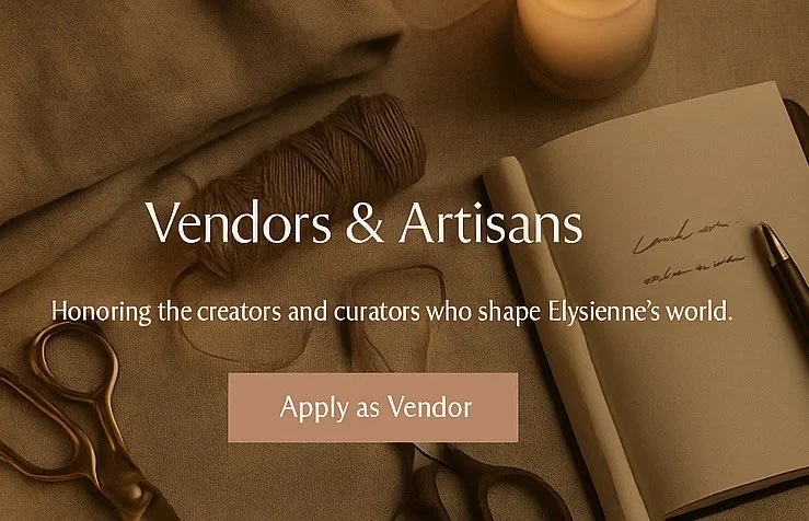 Vendor and artisan partnership invitation section.