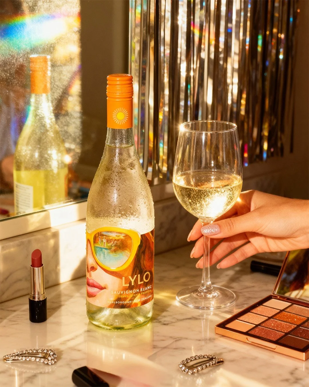 About last night... 
🥂 cheers to 2026!!

Brand: @lylowines
Agency: @sirclemedia