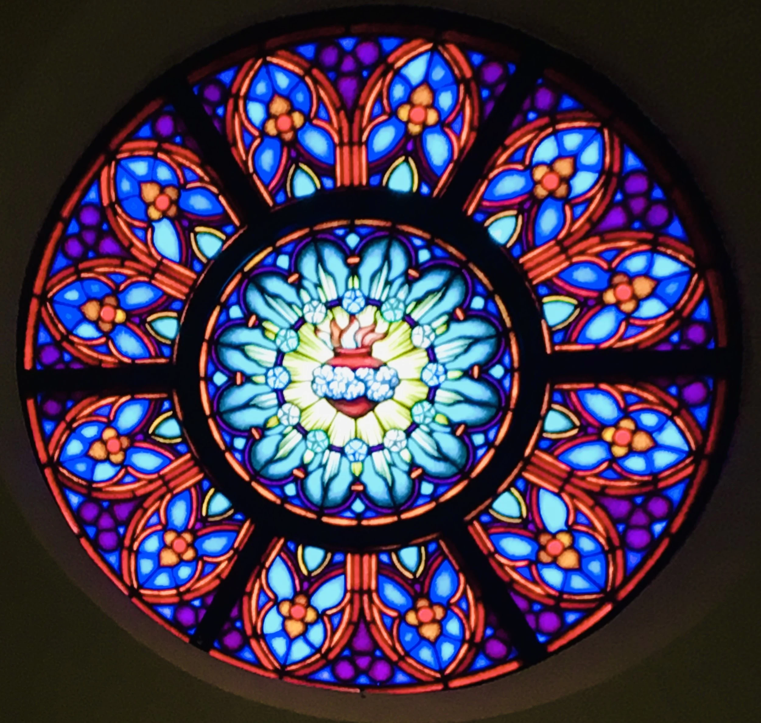 Stained glass window