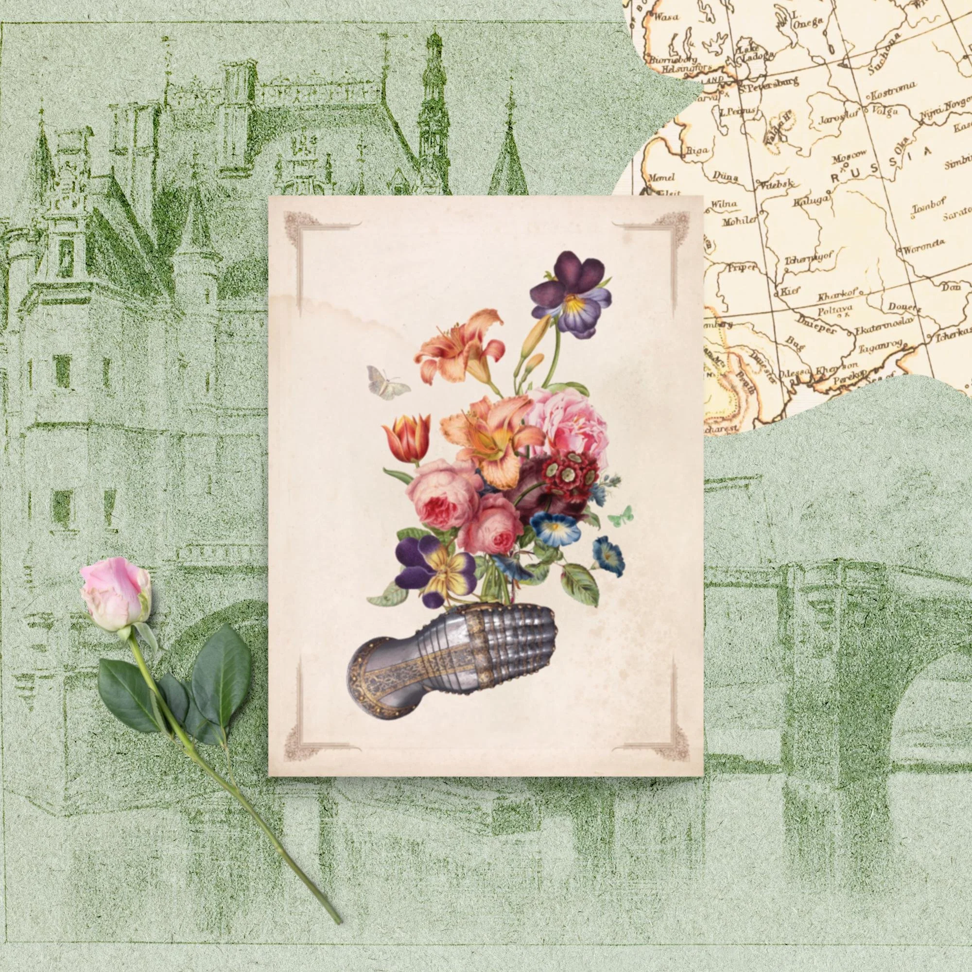 Knight's Favor Art Print