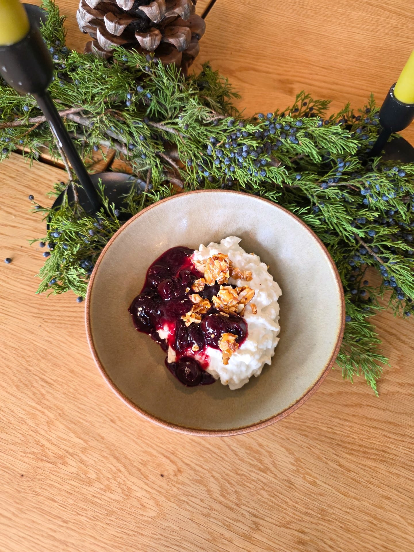 We made so much rice pudding for the Nisse that we have some extra for you!  Stop by our market tomorrow between 10am-2pm. We will have this special Danish treat on our cafe menu!