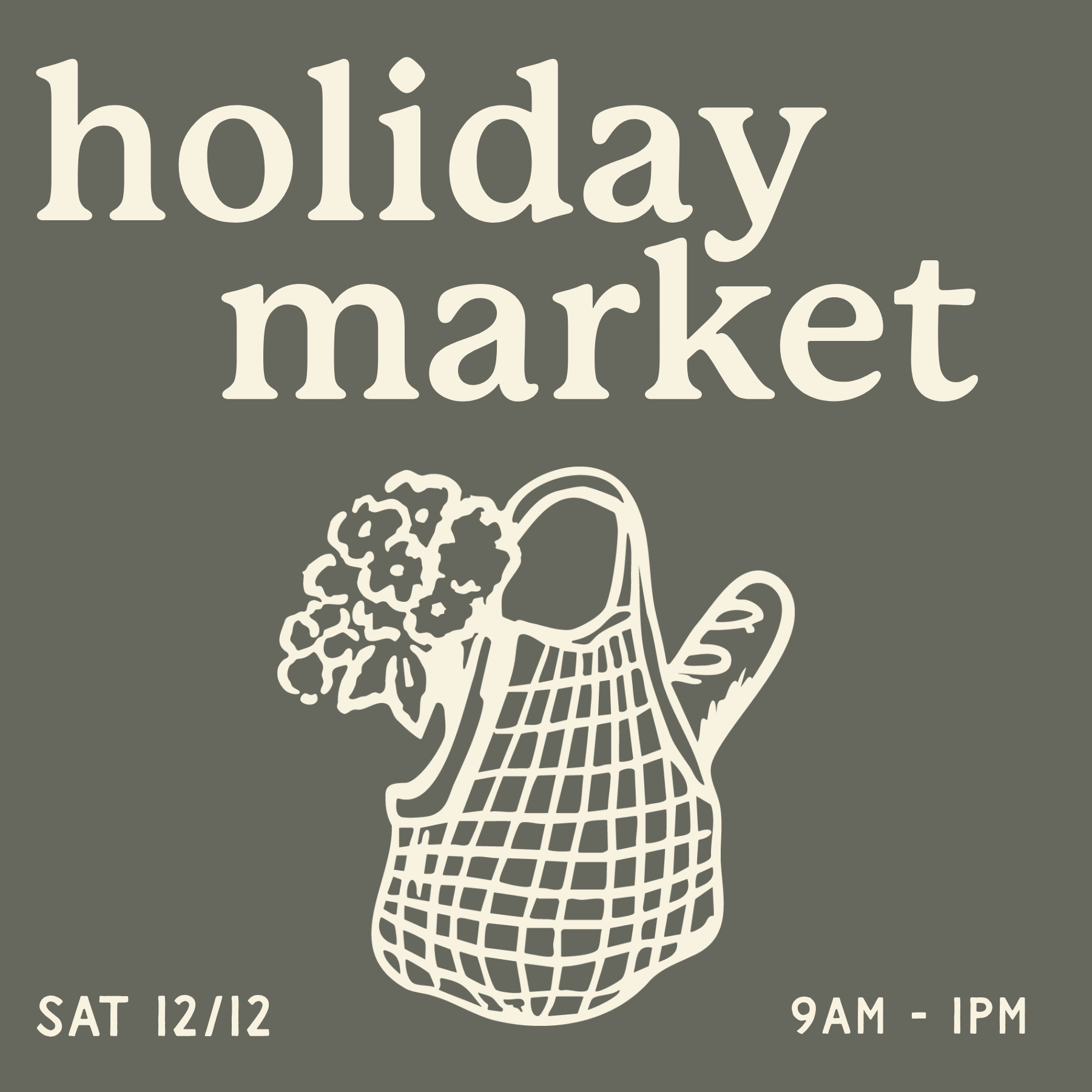 Holiday Artist Market