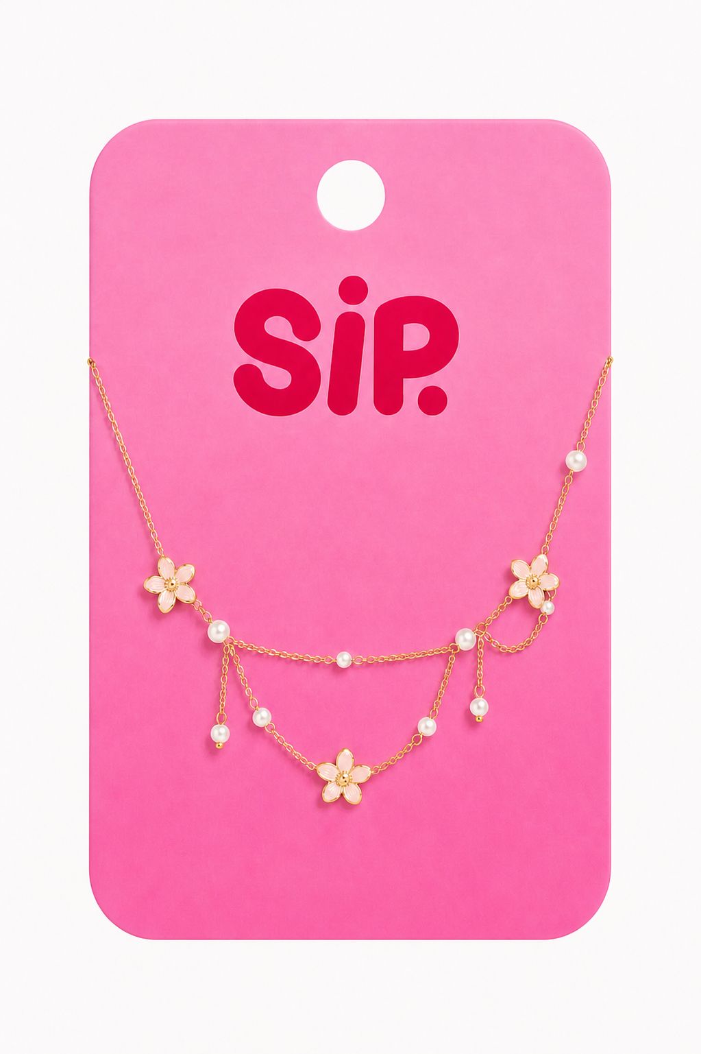 Double Bloom Necklace