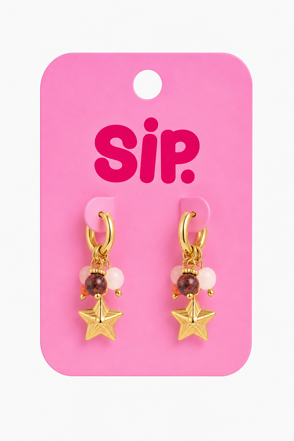 Star Drop Earrings