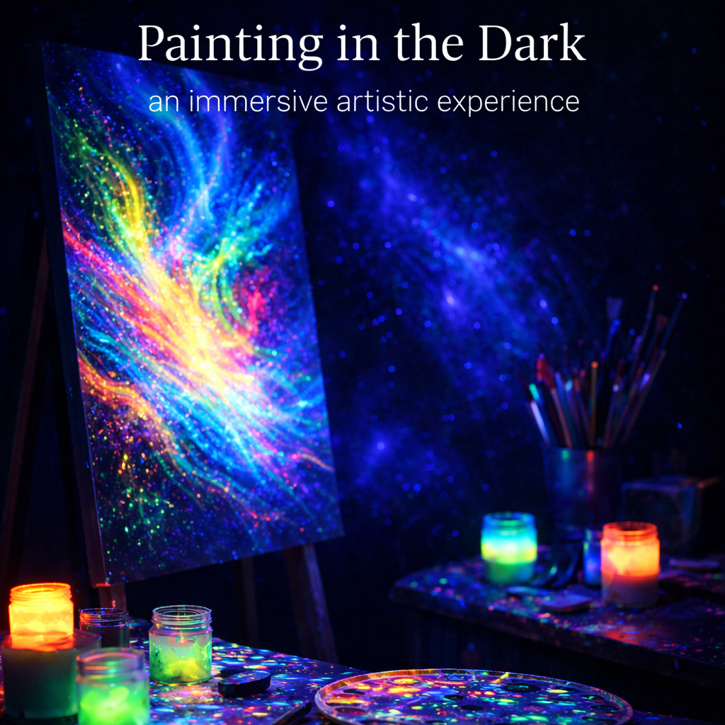 Workshop Painting in the dark