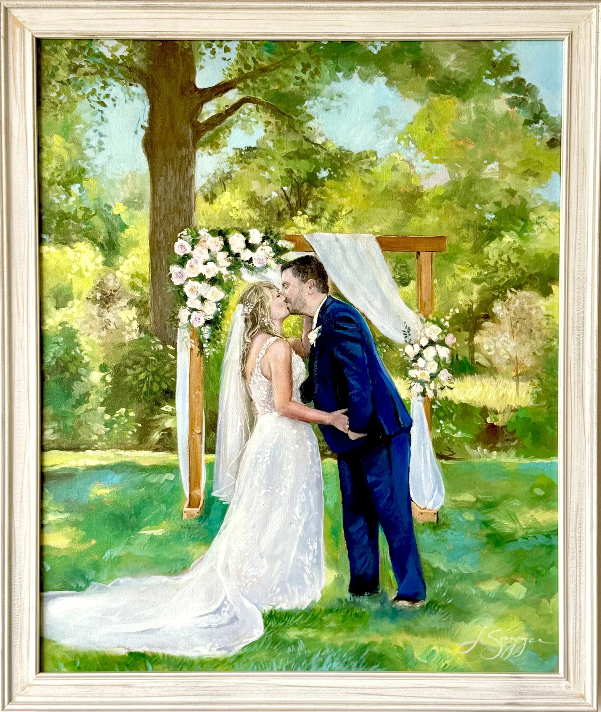 20 x 24 Jour De Upgrade - Oil on Canvas