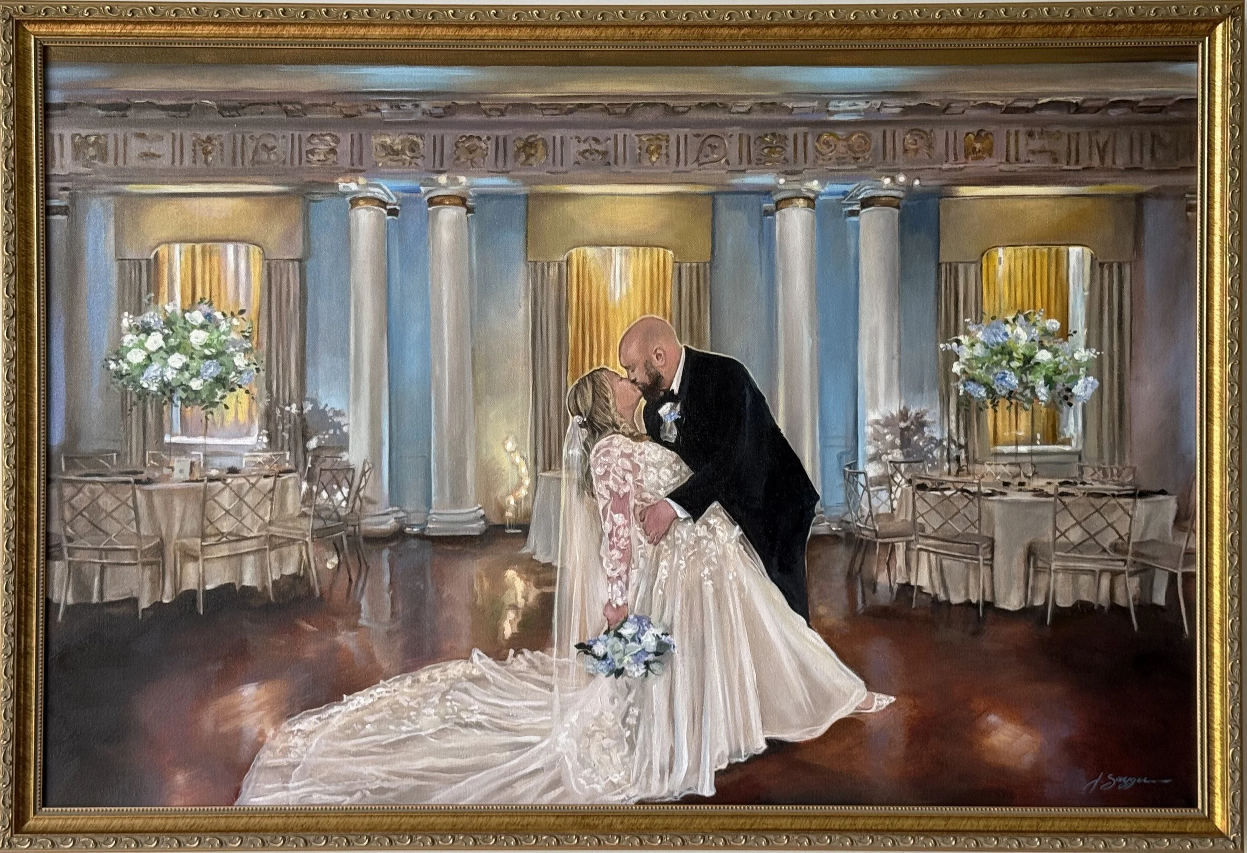 24 x 36 Ambiance Package - Oil on Canvas