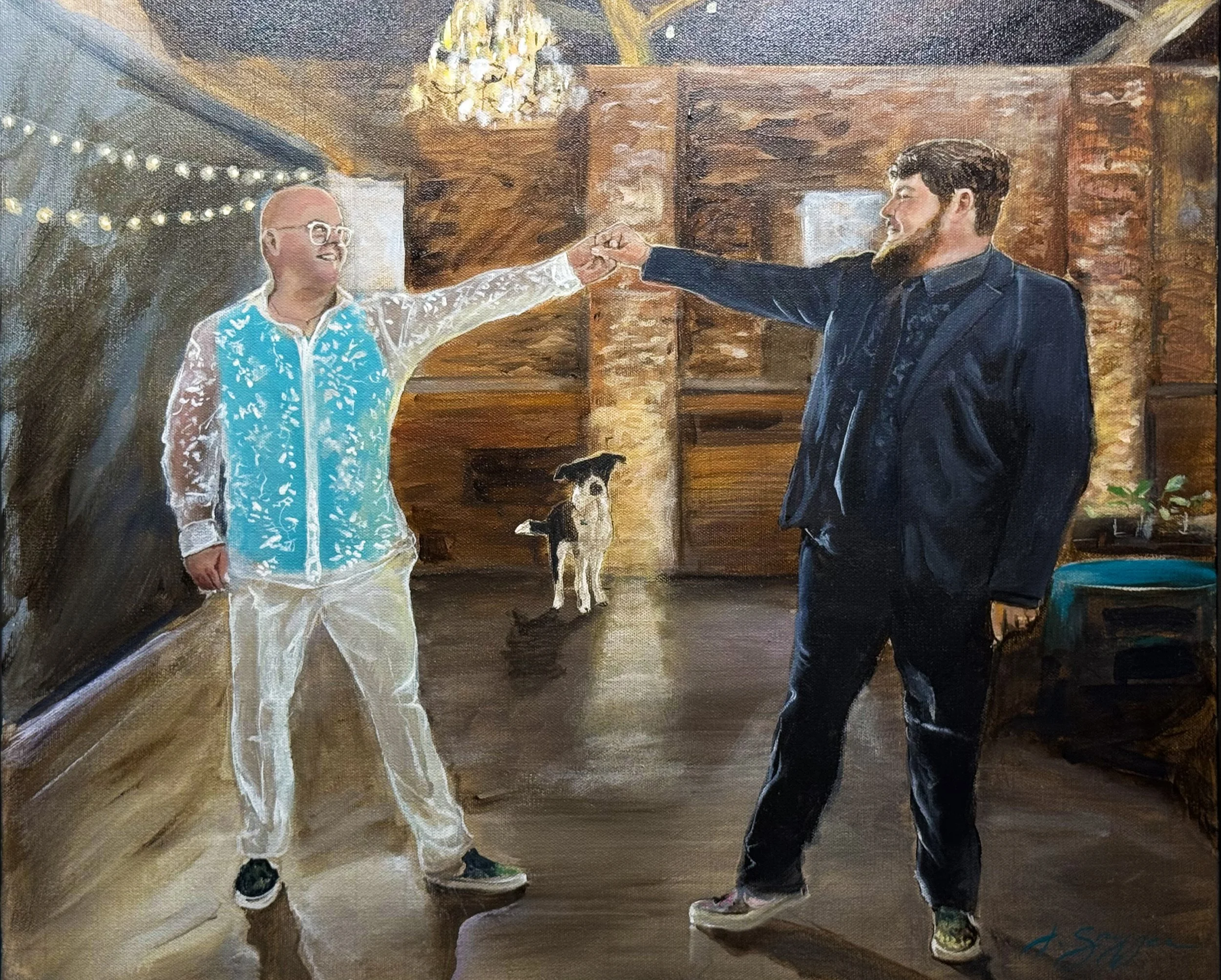 20 x 24 Jour De - Acrylic on Canvas