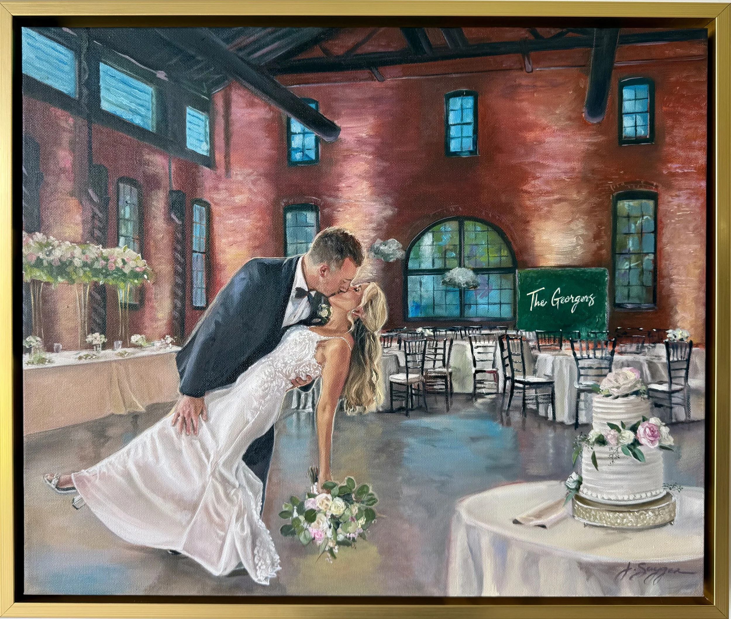 20 x 24 Jour De Upgrade - Oil on Canvas