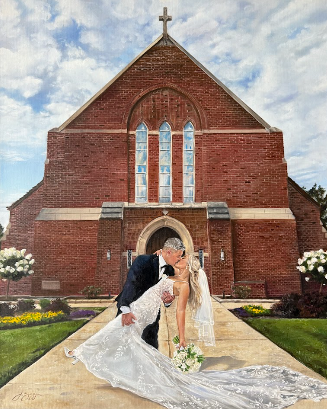 24 x 30 Monet Package - Oil on Canvas