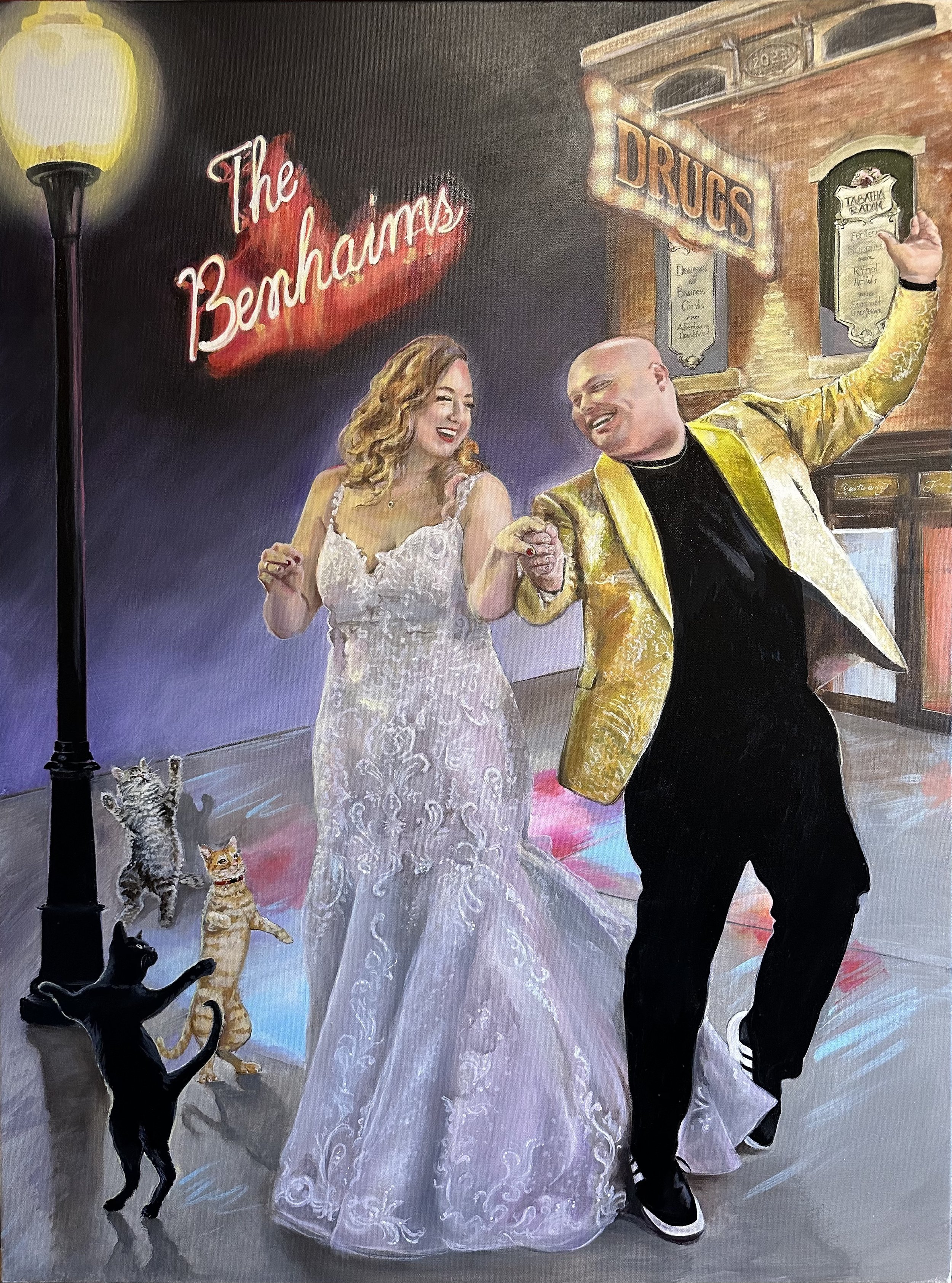 30 x 40 Painted from Photo - Acrylic on Canvas