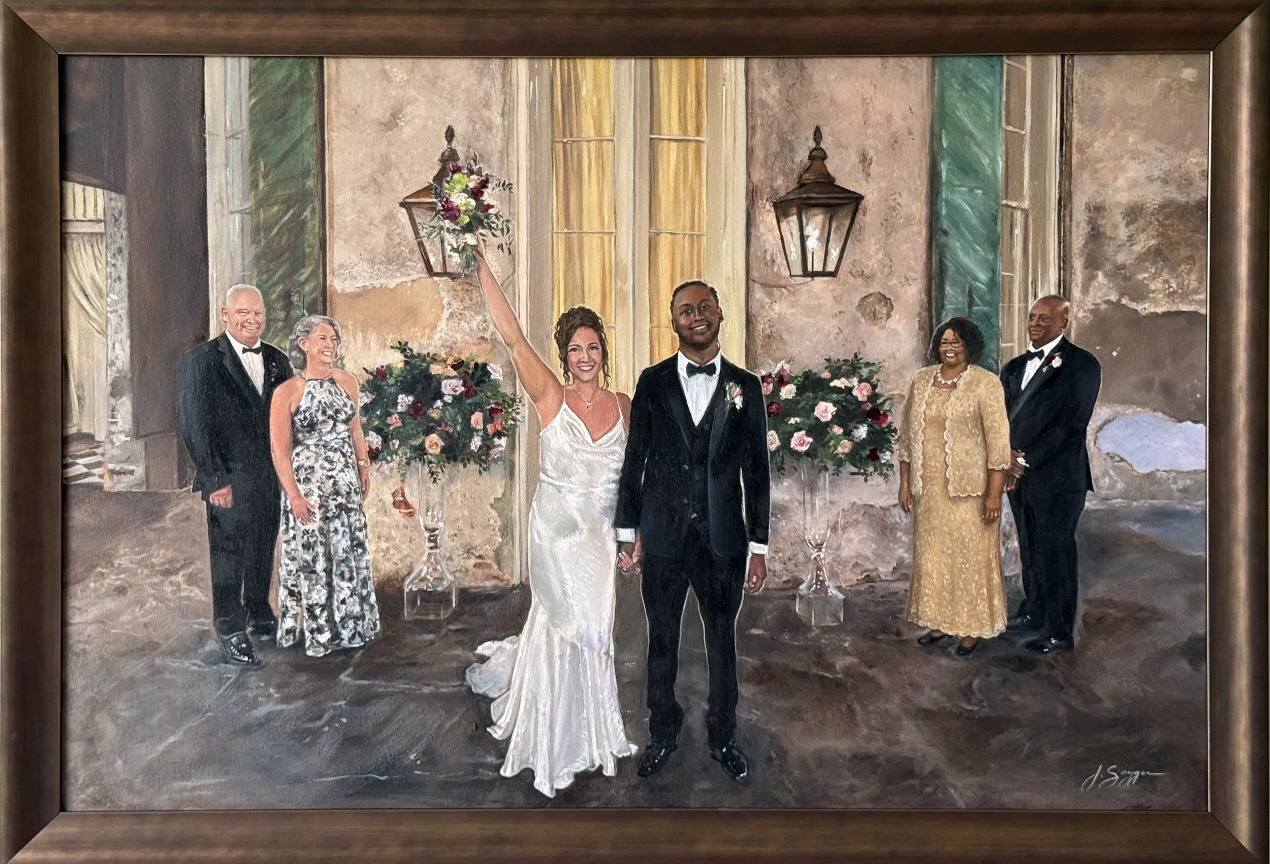 24 x 36 Ambiance Package - Oil on Canvas