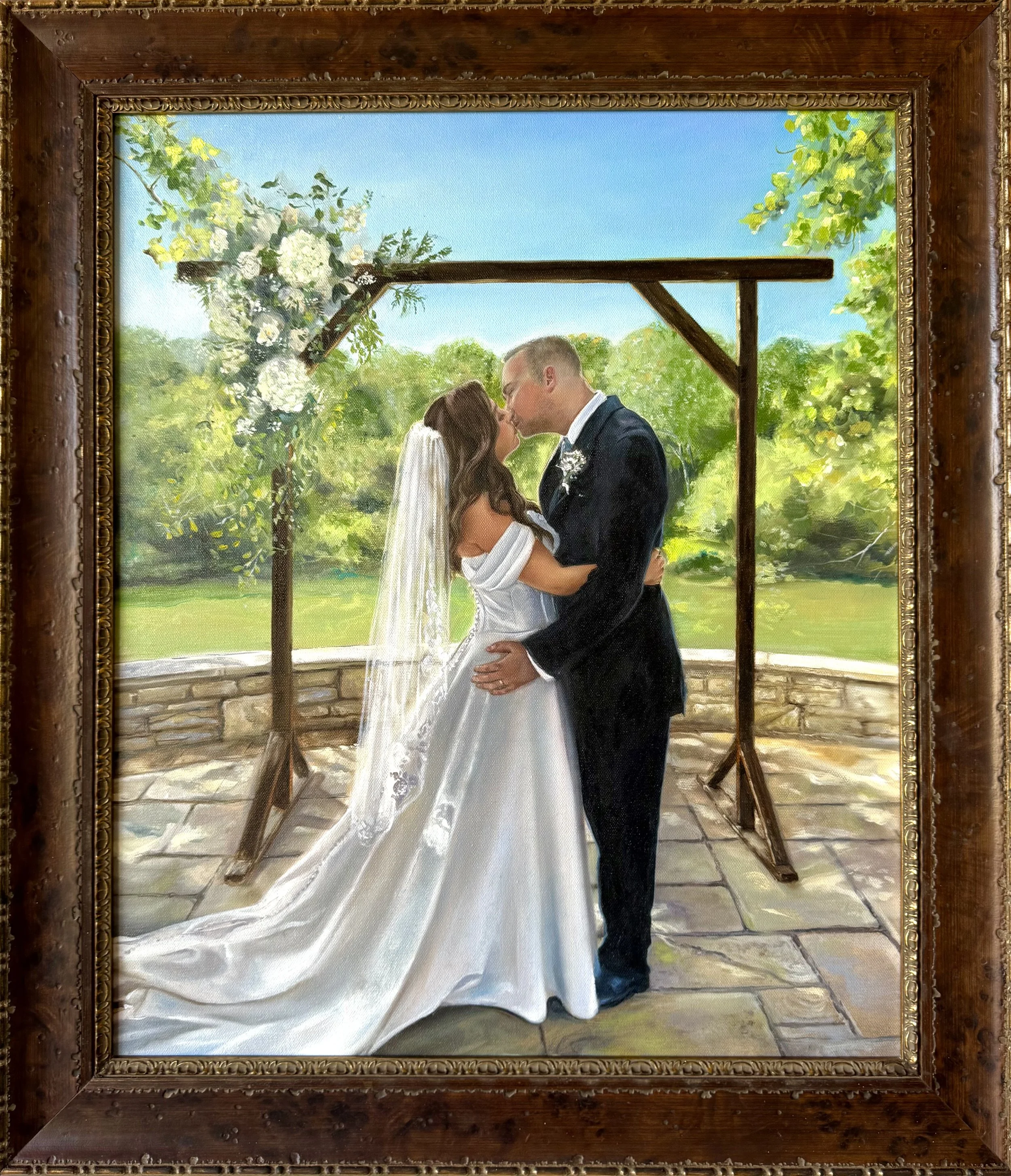 20 x 24 Jour De Upgrade - Oil on Canvas