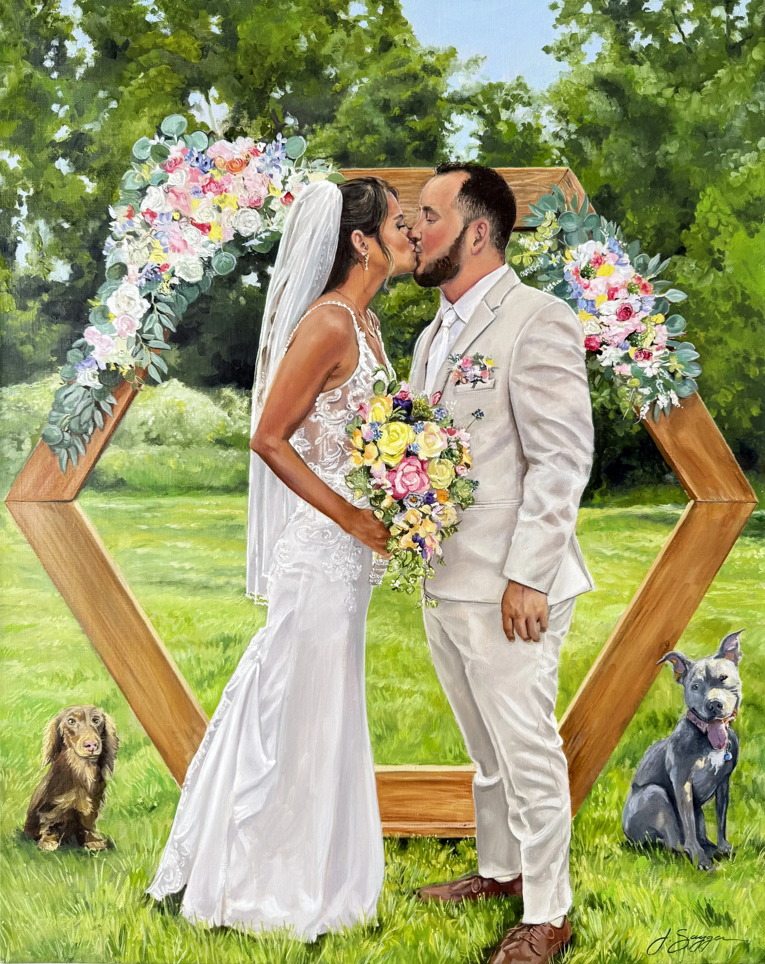 24 x 30 Monet Package - Oil on Canvas