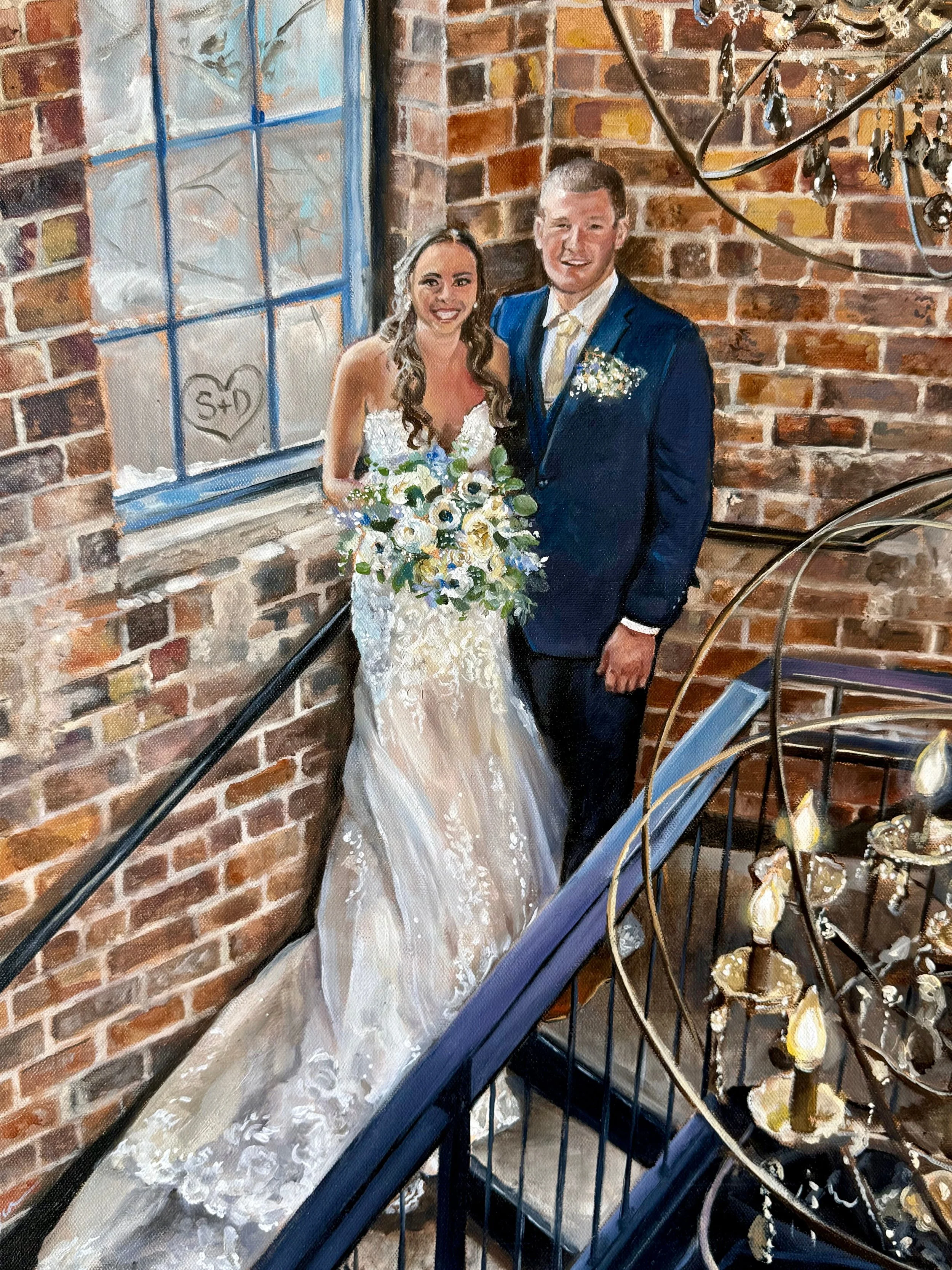 20 x 24 Jour De Upgrade - Oil on Canvas