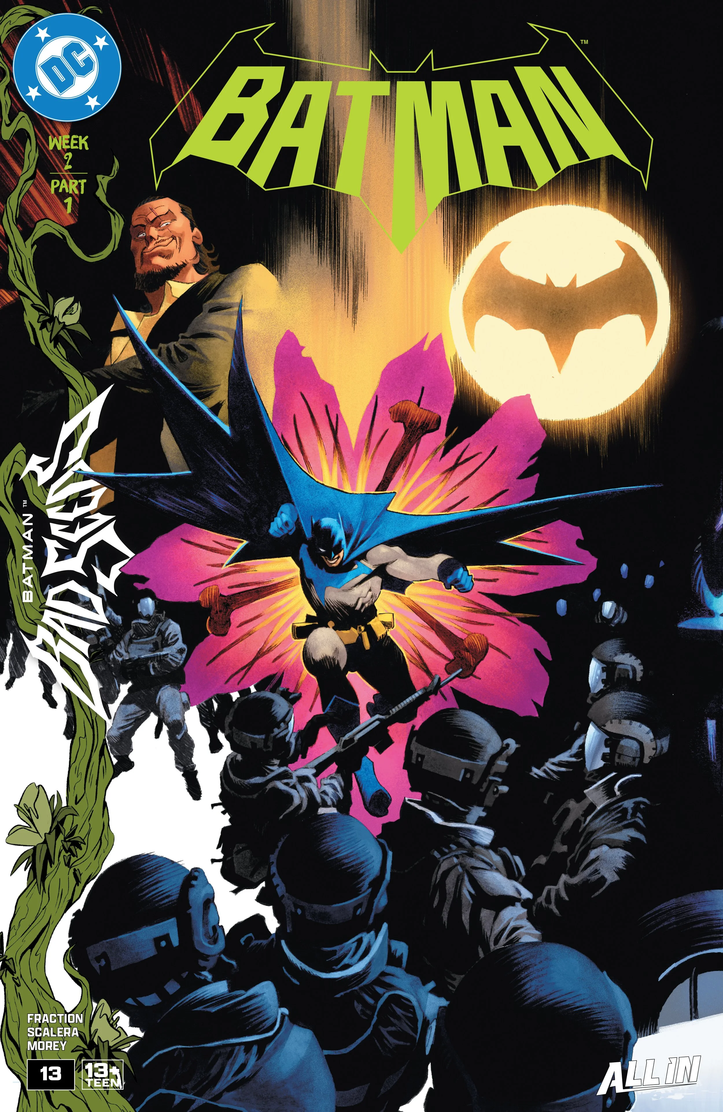 BATMAN #13 by Matt Fraction, Matteo Scalera, Tomeu Morey & Clayton Cowles (DC COMICS)