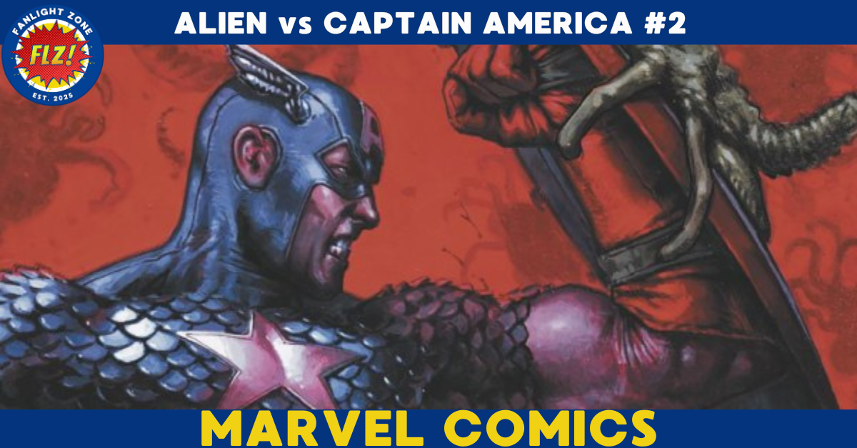 ALIEN vs CAPTAIN AMERICA #2 (marvel comics)