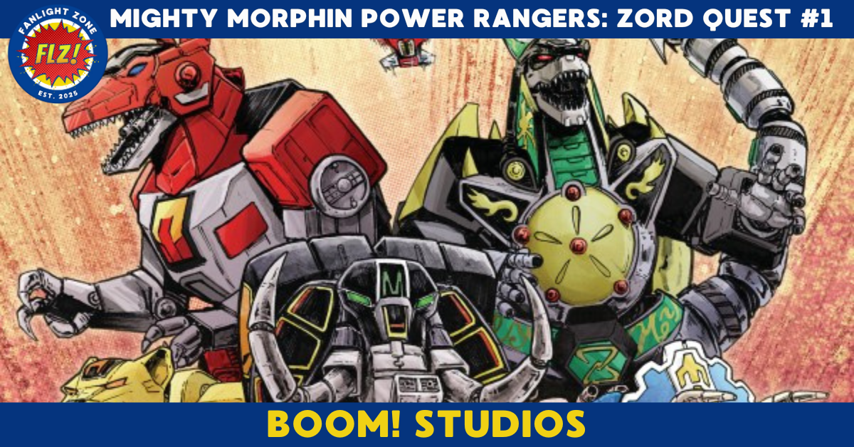 MIGHTY MORPHIN POWER RANGERS: ZORD QUEST #1 (boom! Studios)