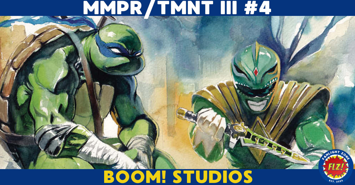 Mighty Morphin Power Rangers / Teenage Mutant Ninja Turtles III #4  (boom! Studios)
