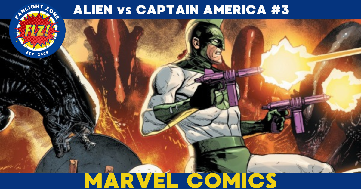 ALIEN vs CAPTAIN AMERICA #3 (marvel comics)