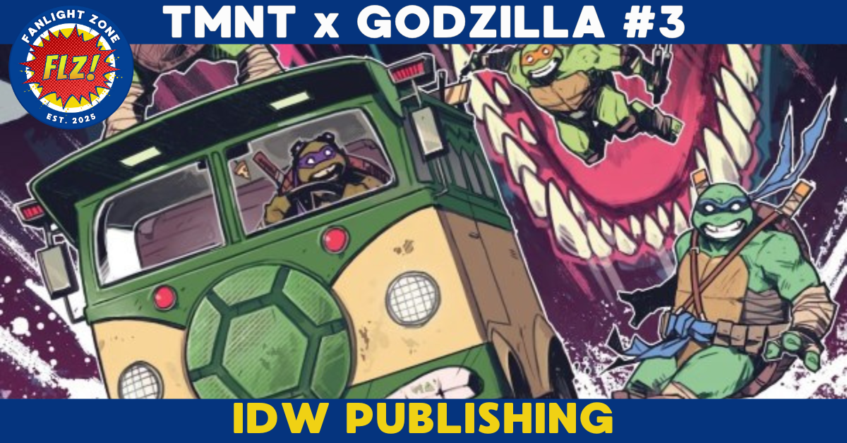 TMNT x GODZILLA #3 (IDW Publishing)