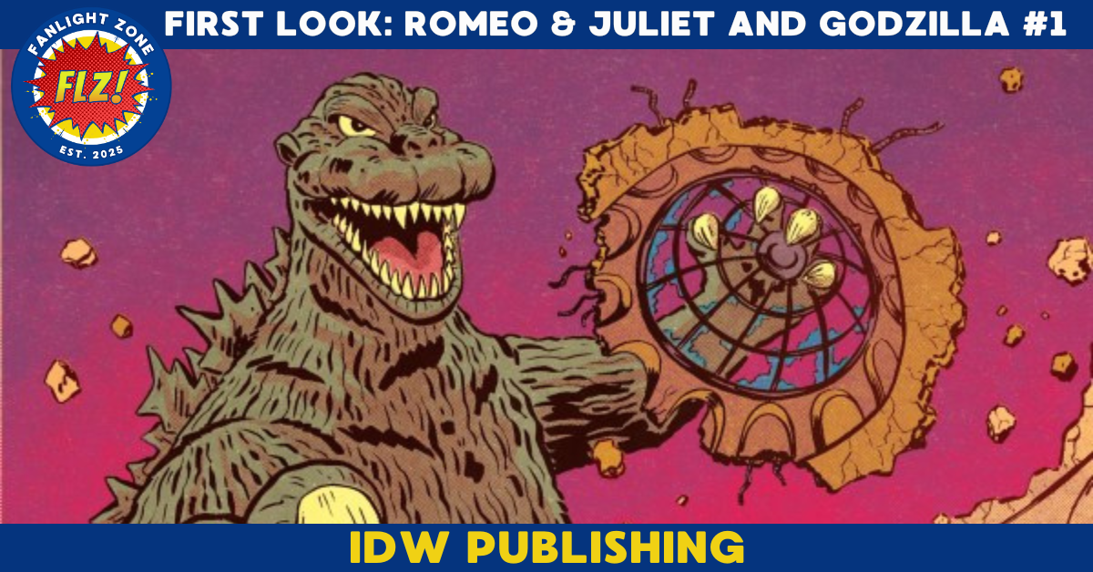 FIRST LOOK: GODZILLA’S MONSTERPIECE THEATRE PRESENTS: ROMEO &amp; JULIET AND GODZILLA #1 (IDW Publishing)