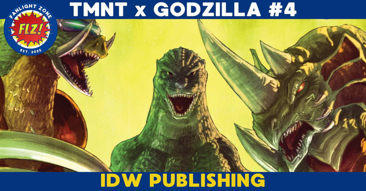 TMNT x GODZILLA #4 (IDW Publishing)
