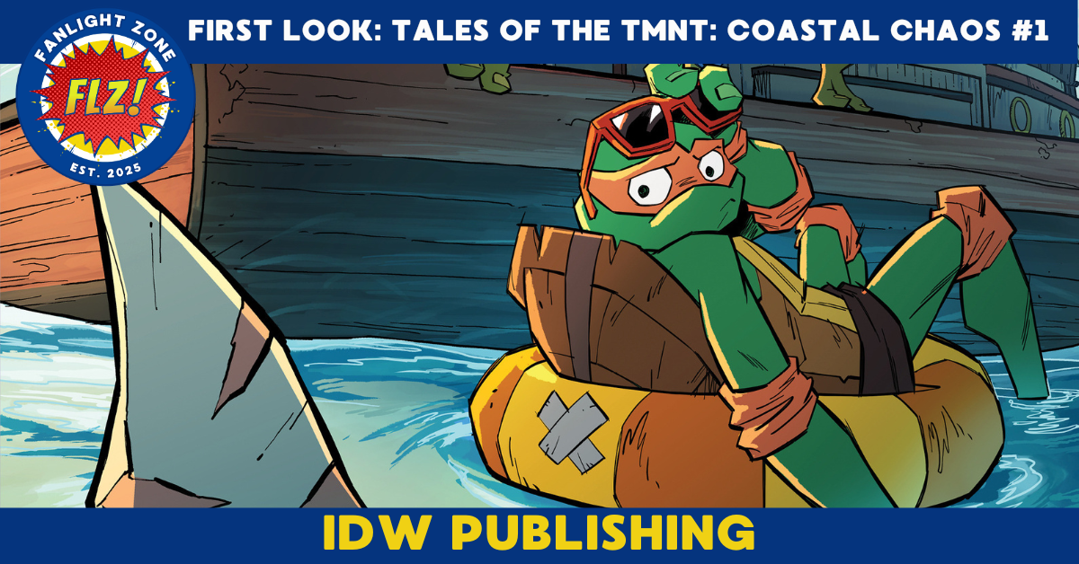 FIRST LOOK: TALES OF THE TEENAGE MUTANT NINJA TURTLES: COASTAL CHAOS #1 (IDW Publishing)