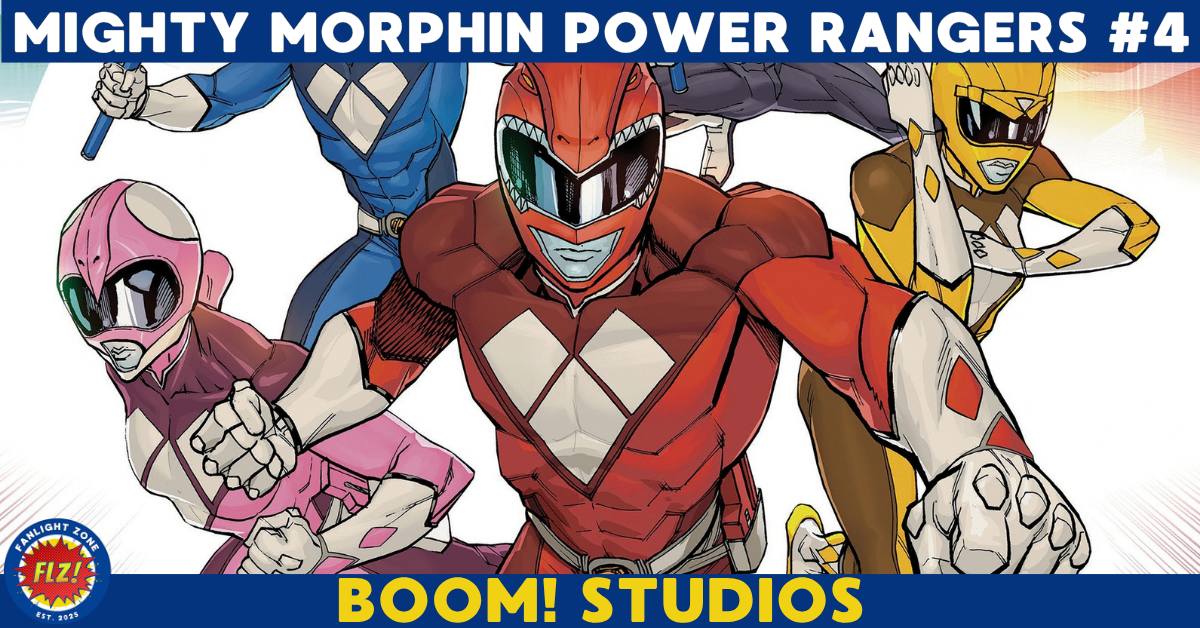 MIGHTY MORPHIN POWER RANGERS #4 (BOOM! STUDIOS)