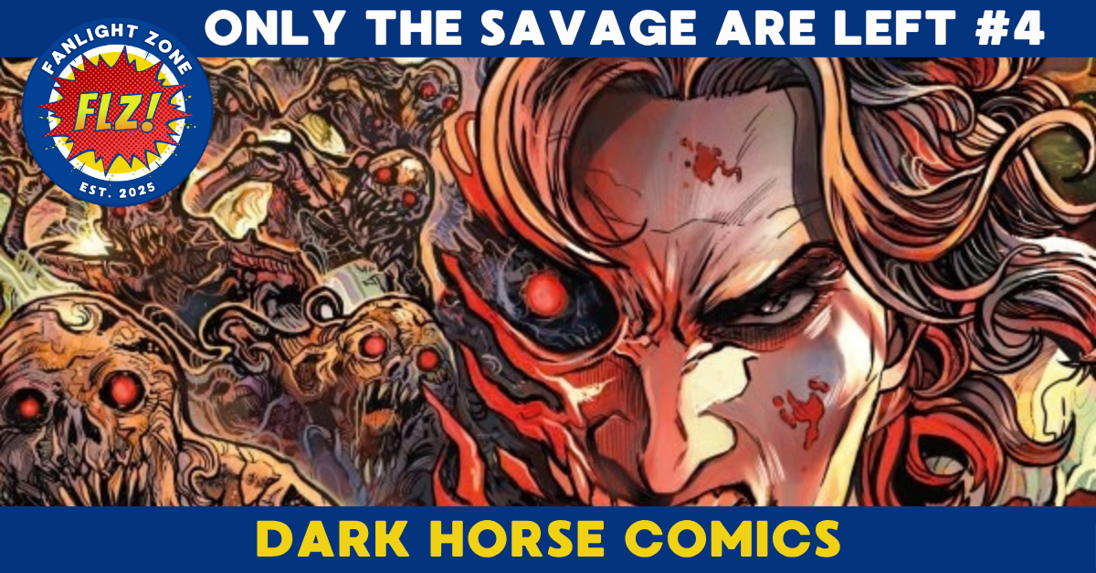ONLY THE SAVAGE ARE LEFT #4 (Dark horse comics)