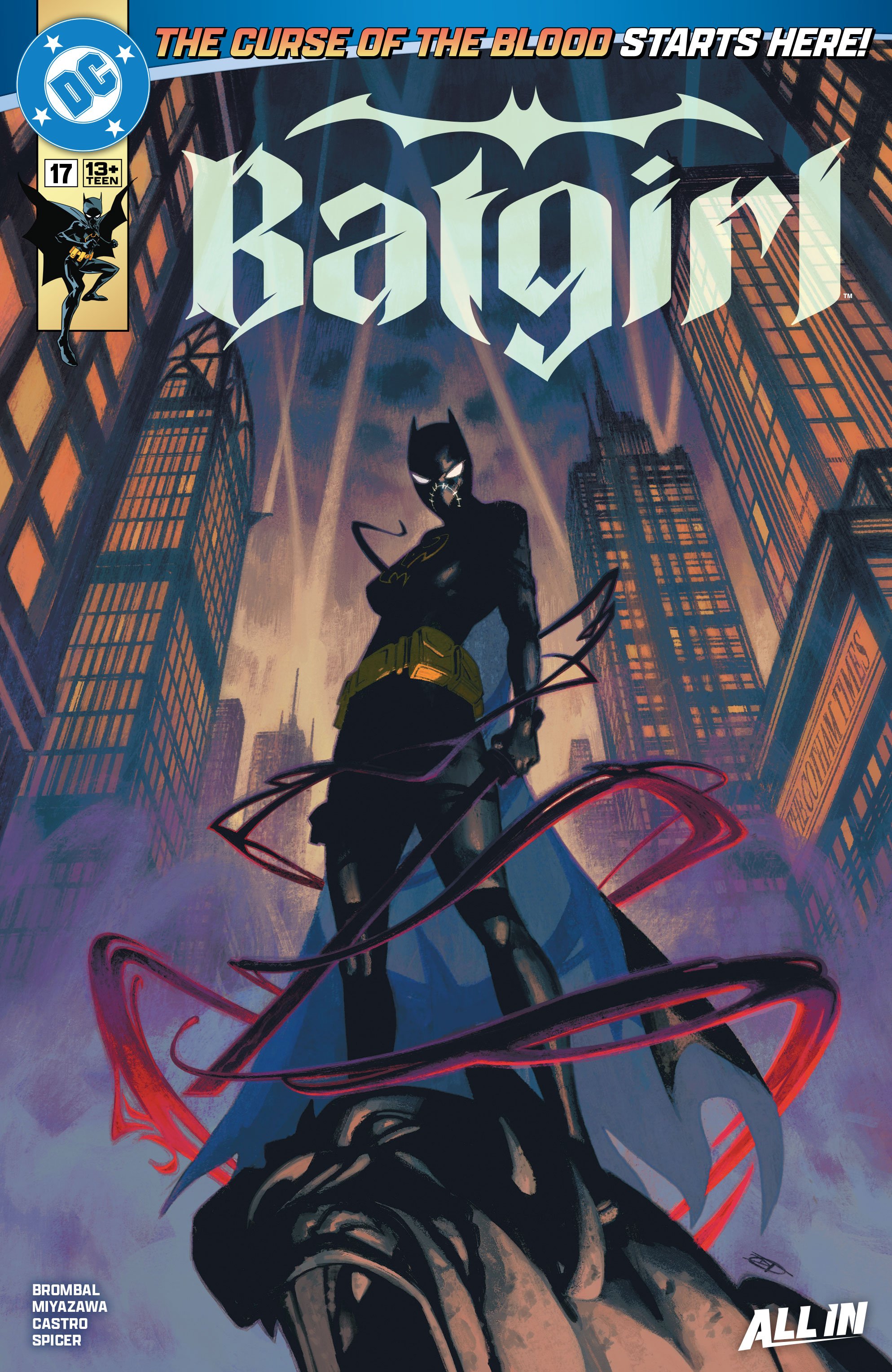 BATGIRL #17 by Tate Brombal, Takeshi Miyazawa, Juan Castro, & Mike Spicer (DC COMICS)