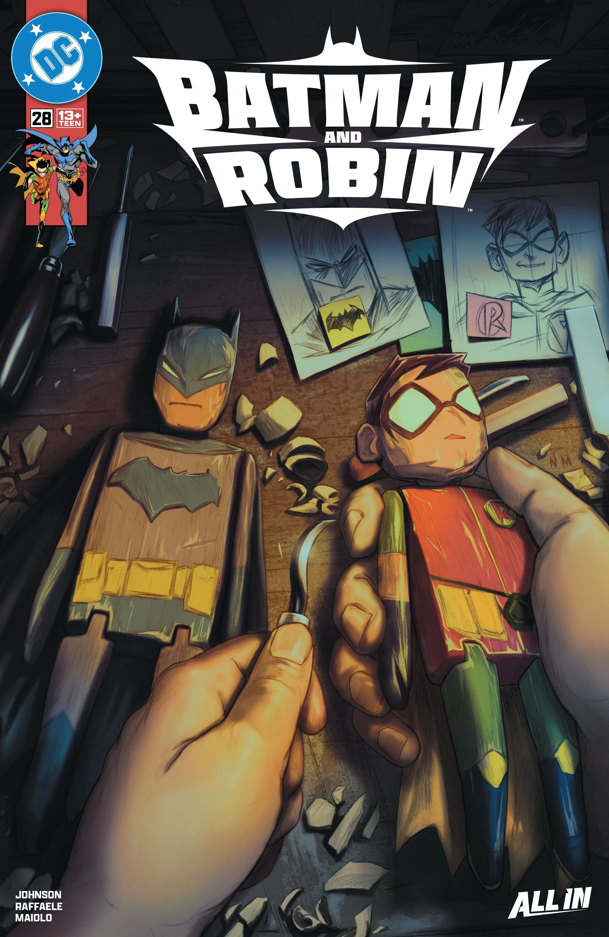 BATMAN AND ROBIN #28 by Phillip Kennedy Johnson, Stefano Raffaele, Marcelo Maiolo & Steve Wands (DC COMICS)