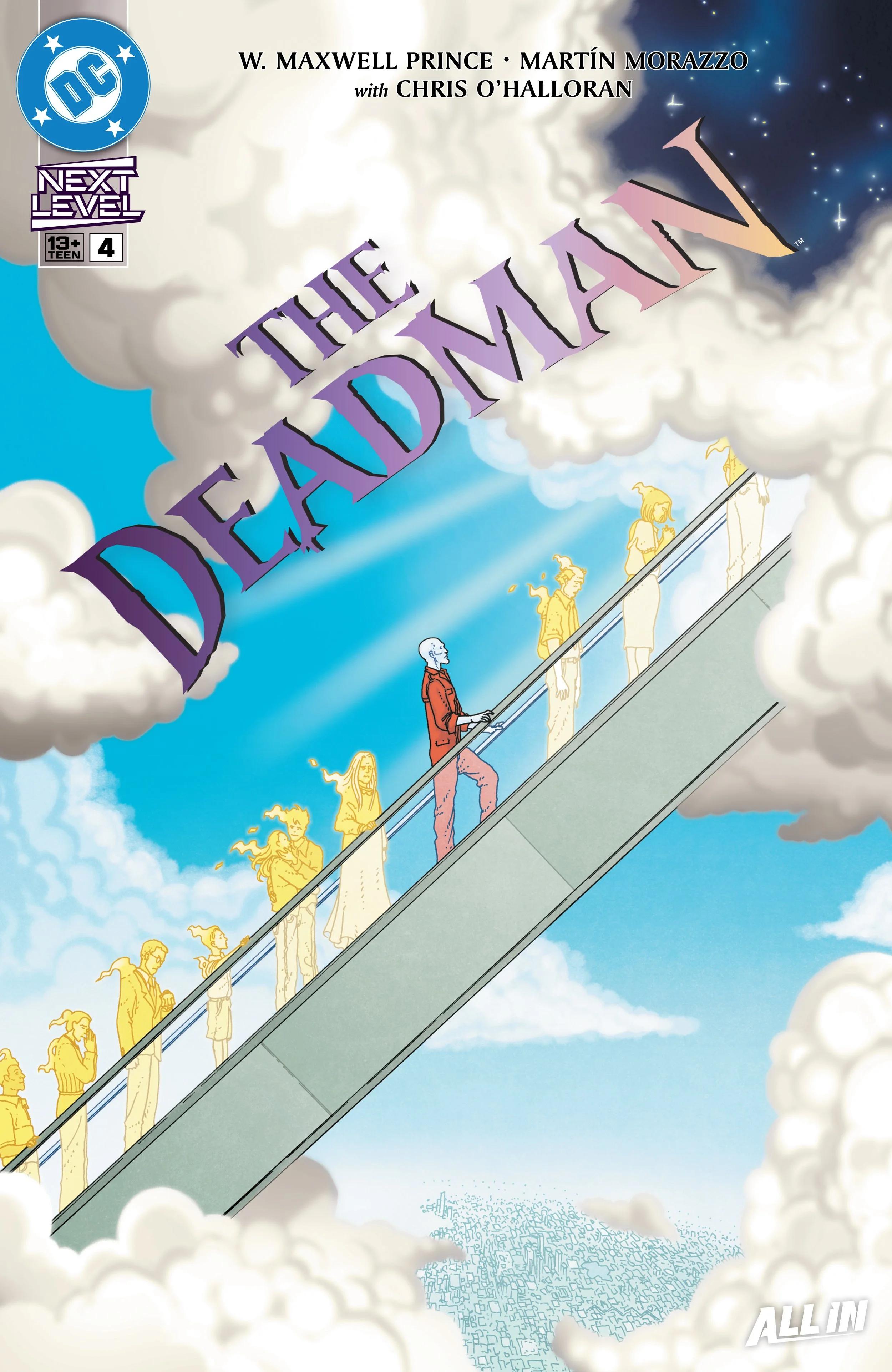 THE DEADMAN #4 by W. Maxwell Prince, Martín Morazzo, Chris O'Halloran, & Good Old Neon (DC COMICS)