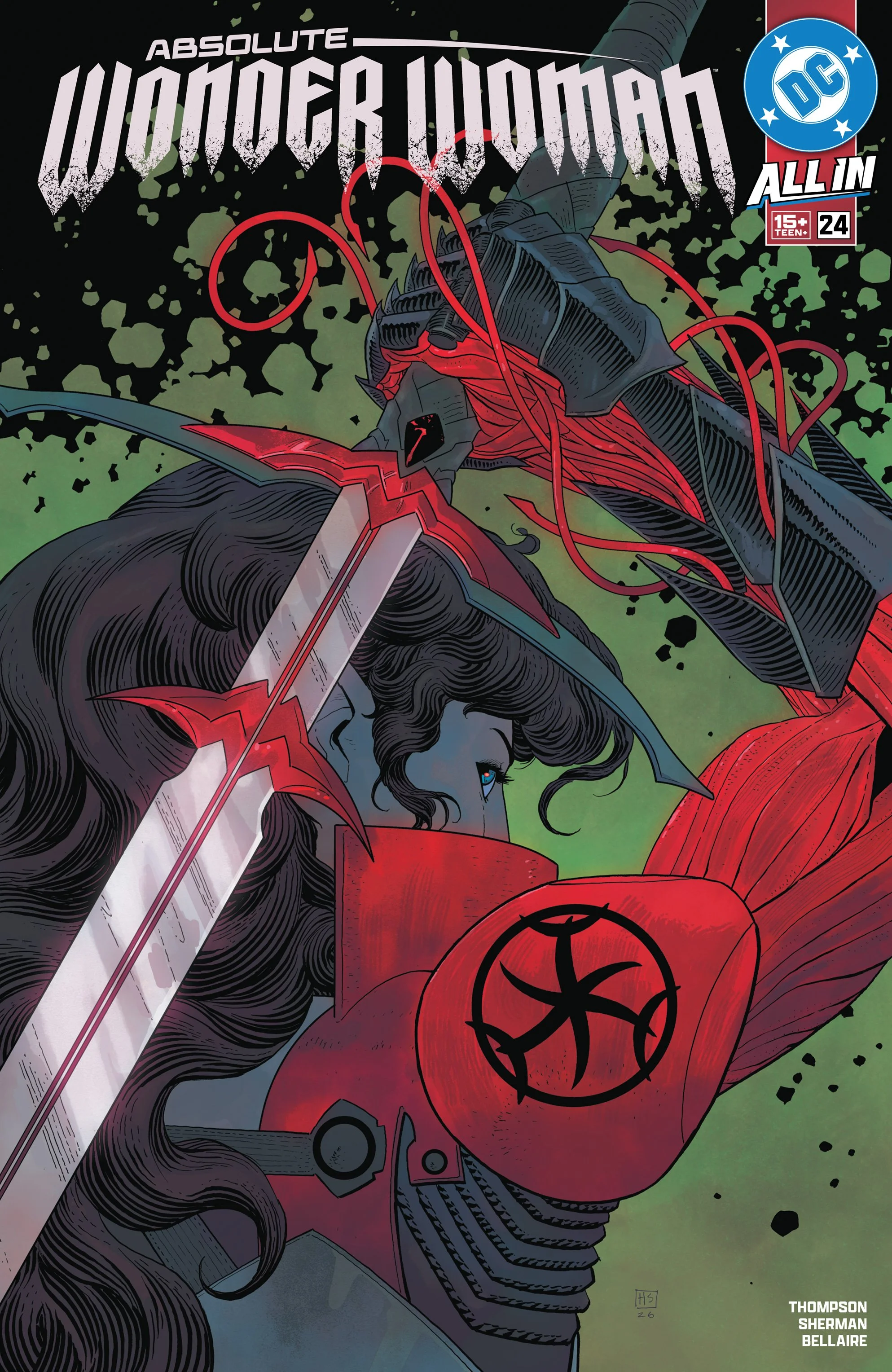 ABSOLUTE WONDER WOMAN #24 by Kelly Thompson, Hayden Sherman, Jordie Bellaire, & Becca Carey (DC COMICS)