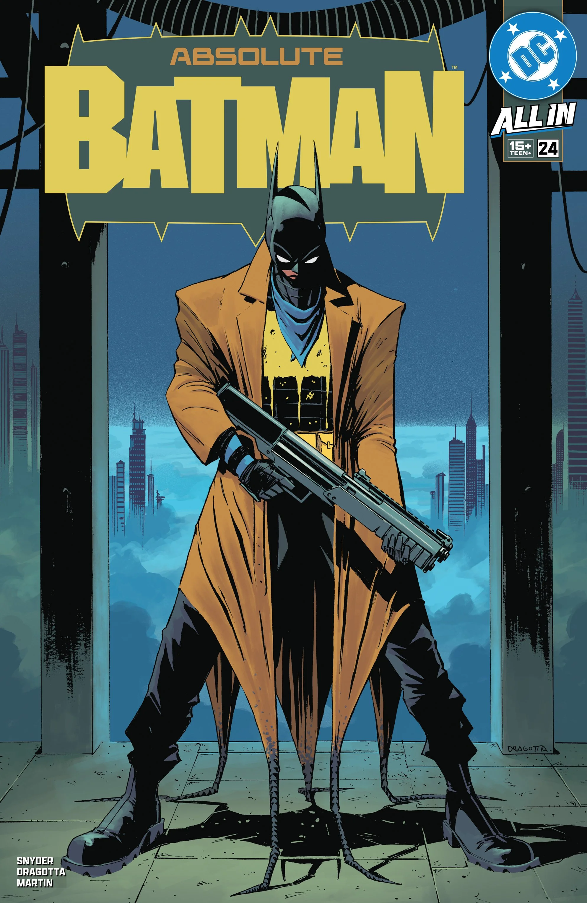 ABSOLUTE BATMAN #24 by Scott Snyder, Nick Dragotta, Frank Martin, & Tom Napolitano (DC COMICS)