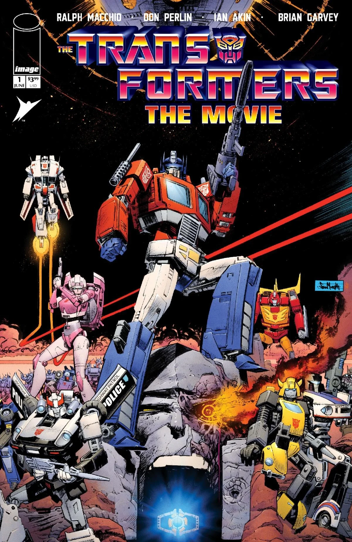 THE TRANSFORMERS: THE MOVIE 40TH ANNIVERSARY EDITION #1