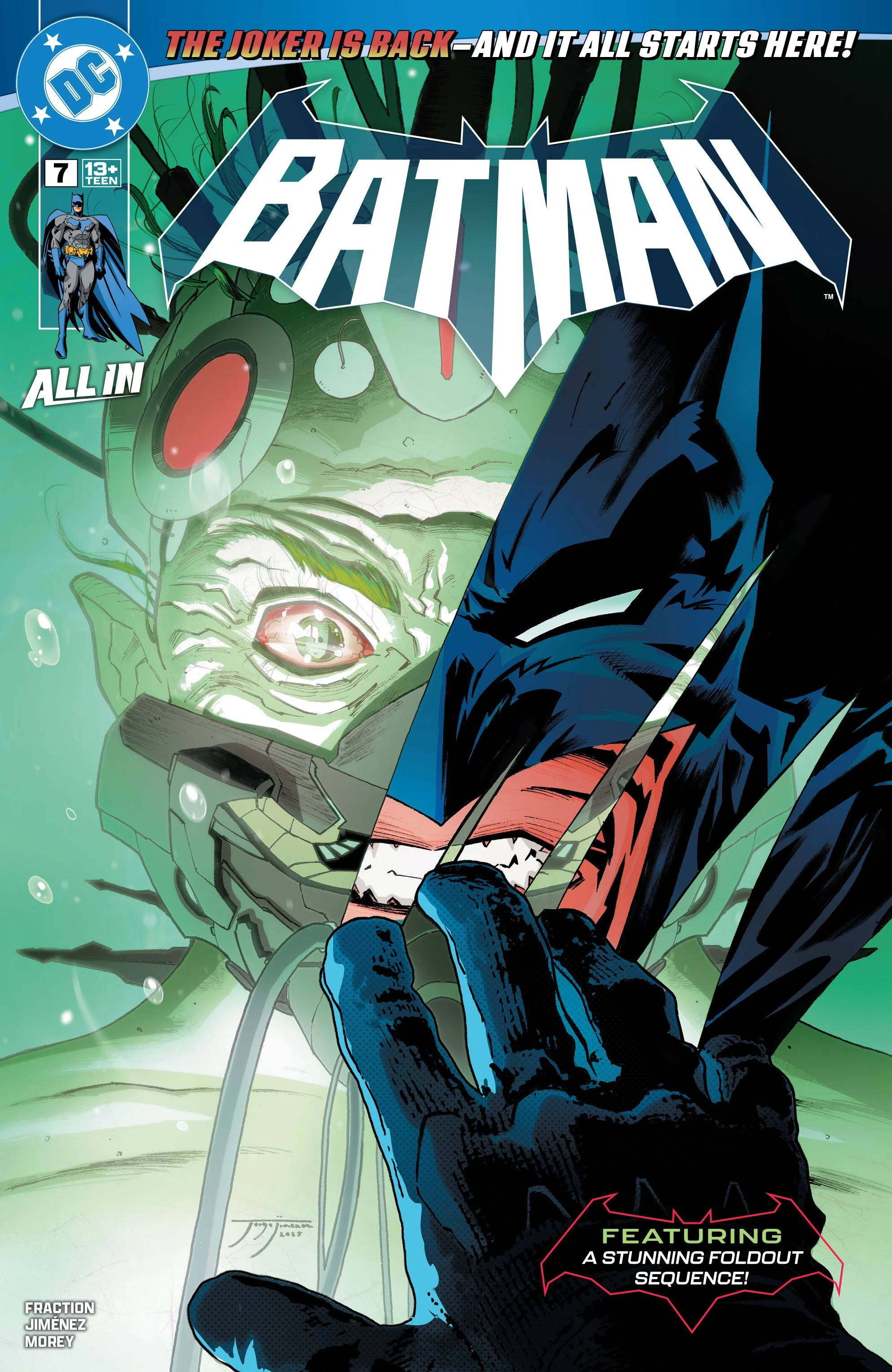 BATMAN #7 by Matt Fraction, Jorge Jiménez, Tomeu Morey, & Clayton Cowles (DC COMICS)