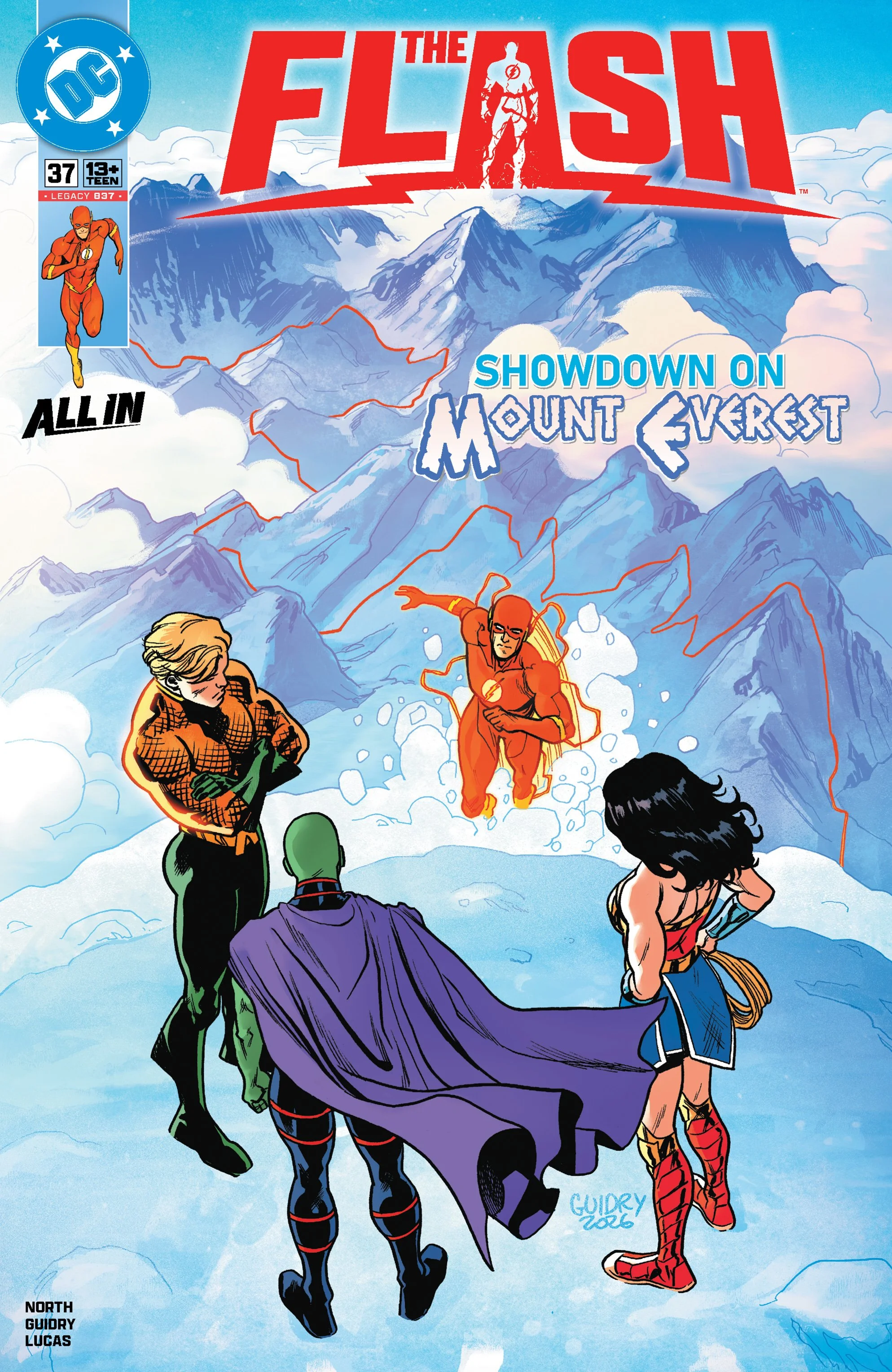 THE FLASH #37 by Ryan North, Gavin Guidry, Adriano Lucas & Buddy Beaudoin  (DC Comics)