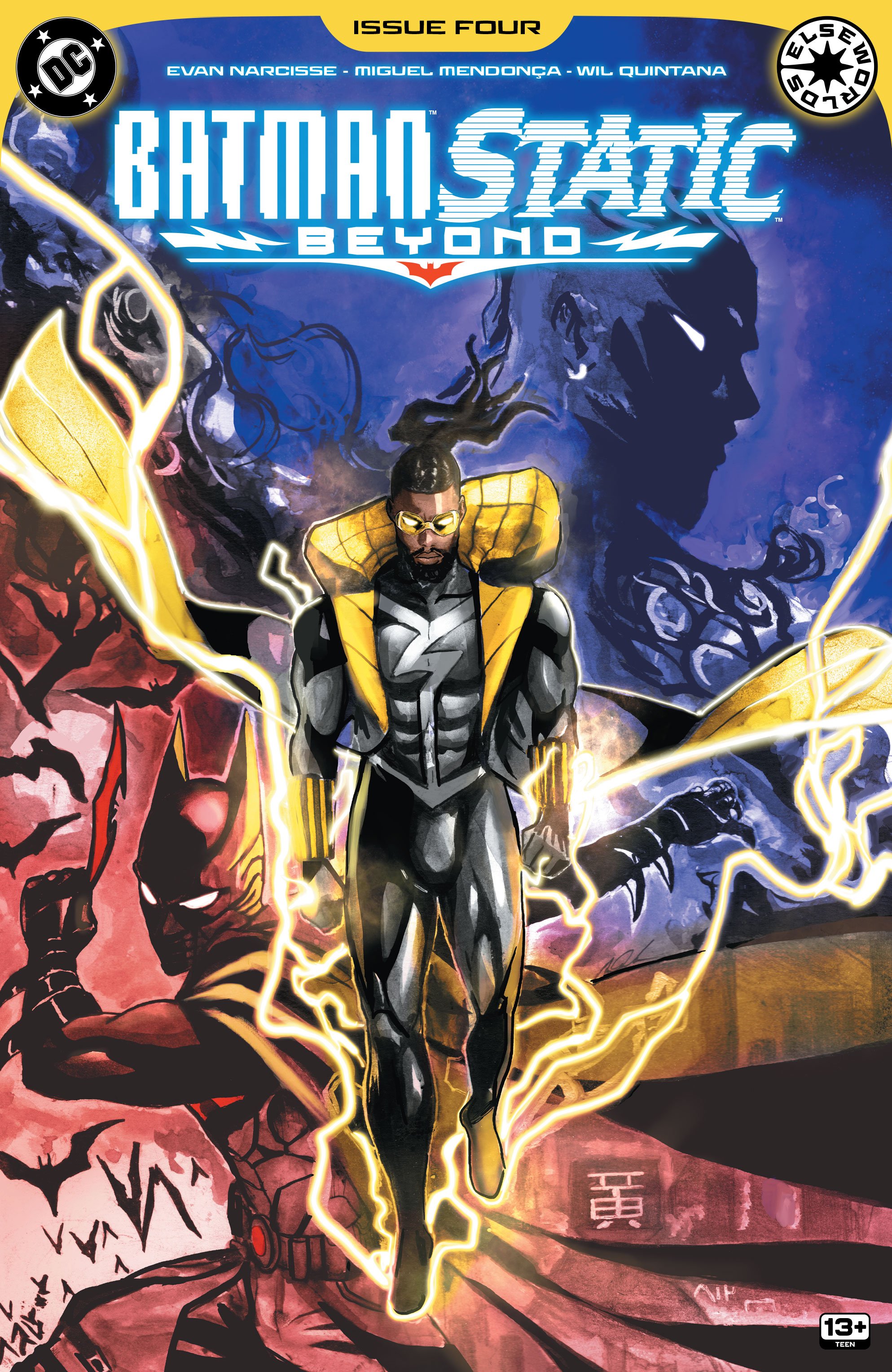 BATMAN/STATIC BEYOND #4 by Evan Narcisse, Miguel Mendonca & Wil Quintana, & Wes Abbott (DC Comics)