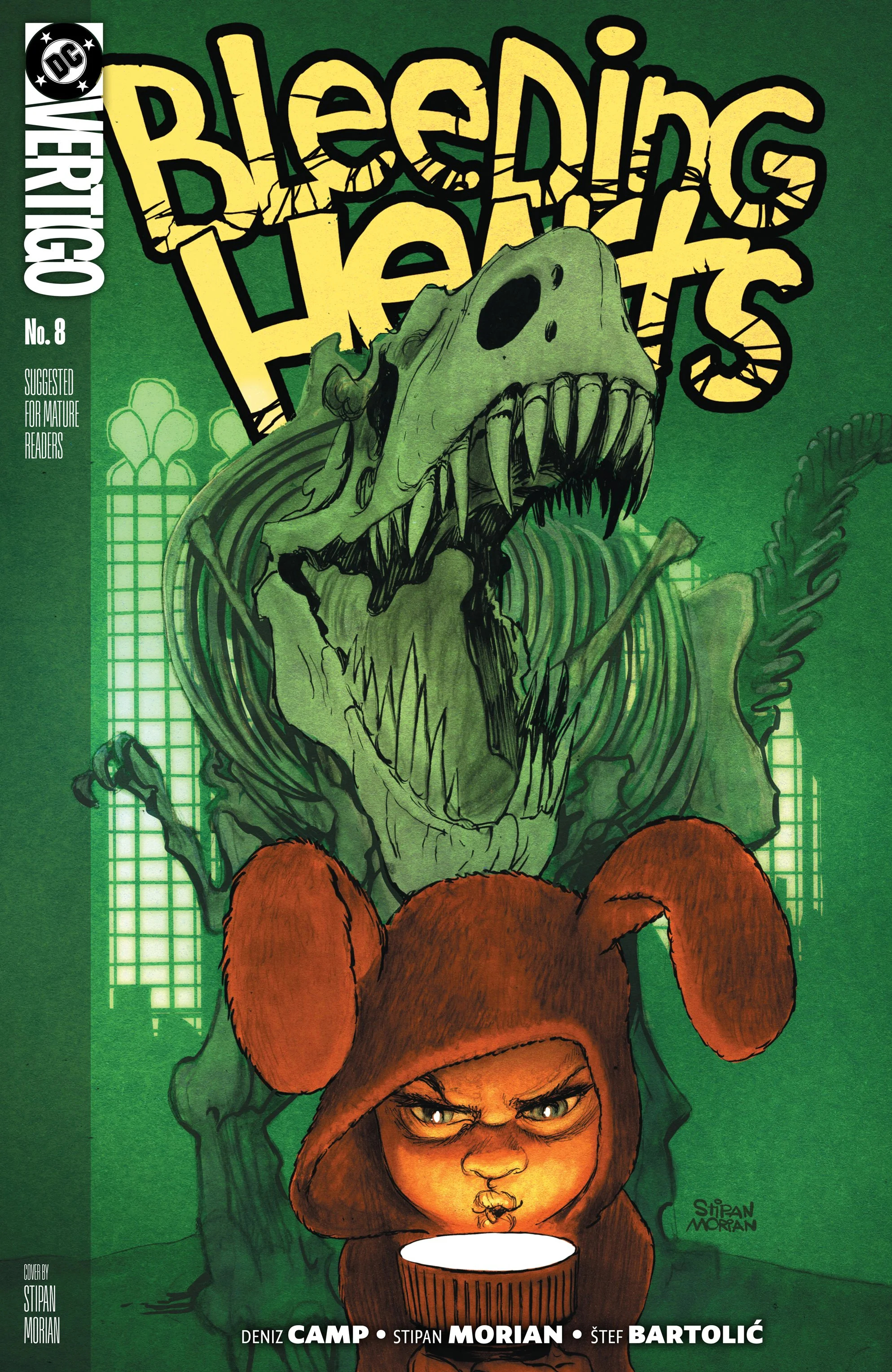 BLEEDING HEARTS #8  by Deniz Camp, Stipan Morian, Stjepan Bartolić & Hassan Otsmane-Elhaou (DC COMICS) Rabbit on the run