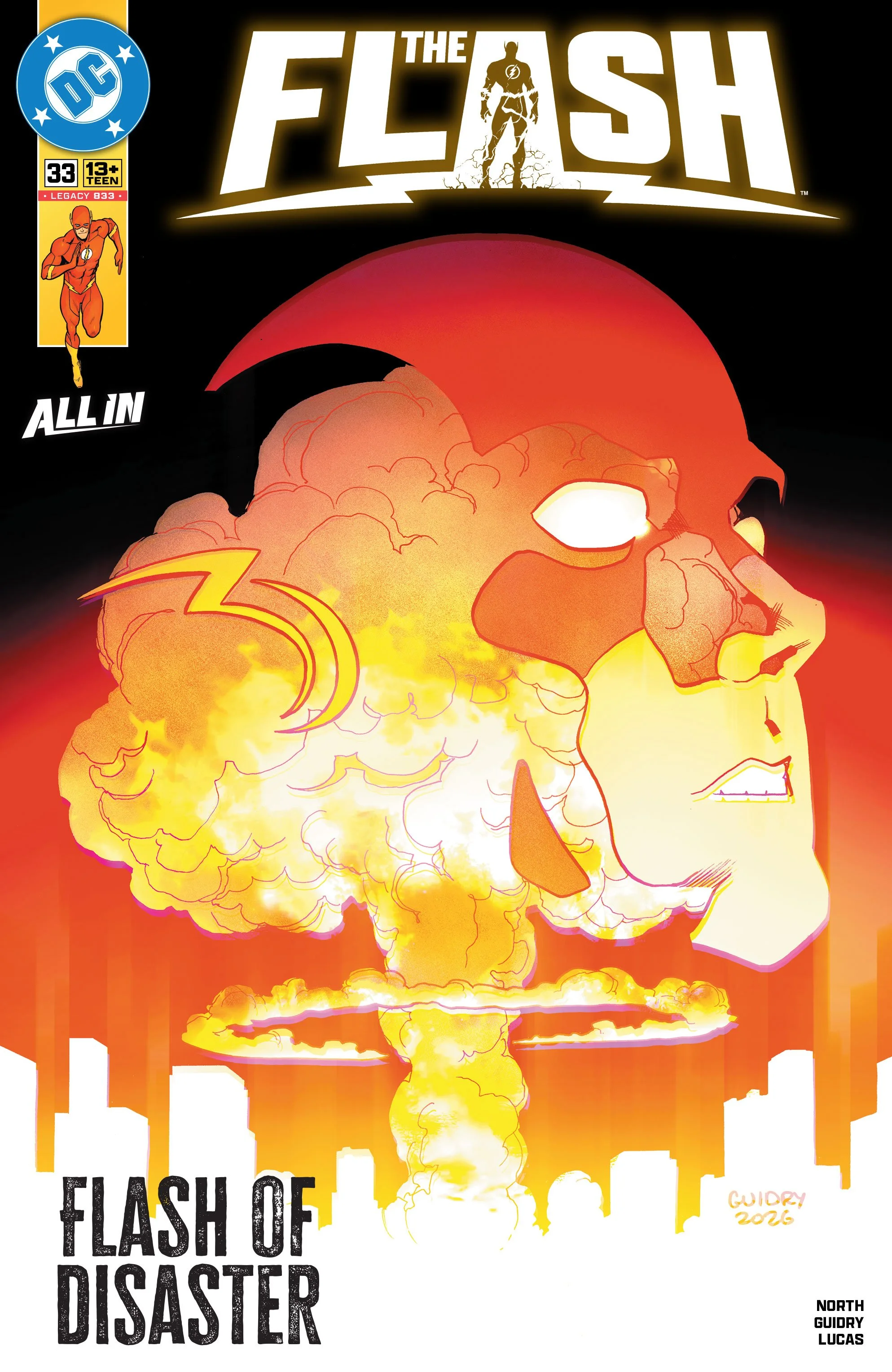 THE FLASH #33 by Ryan North, Gavin Guidry, Adriano Lucas & Buddy Beaudoin (DC Comics)