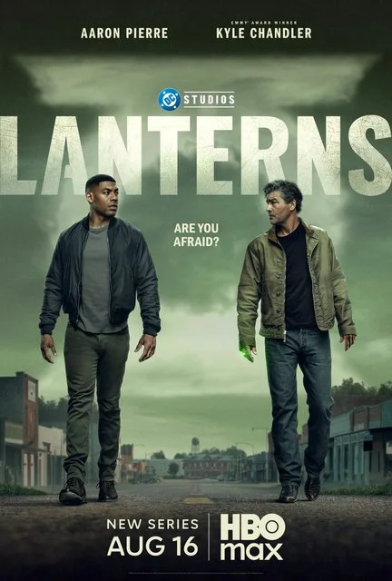 lanterns (hbo max/dc studios) arron pierre (john stewart) & kyle chandler (hal jordan)