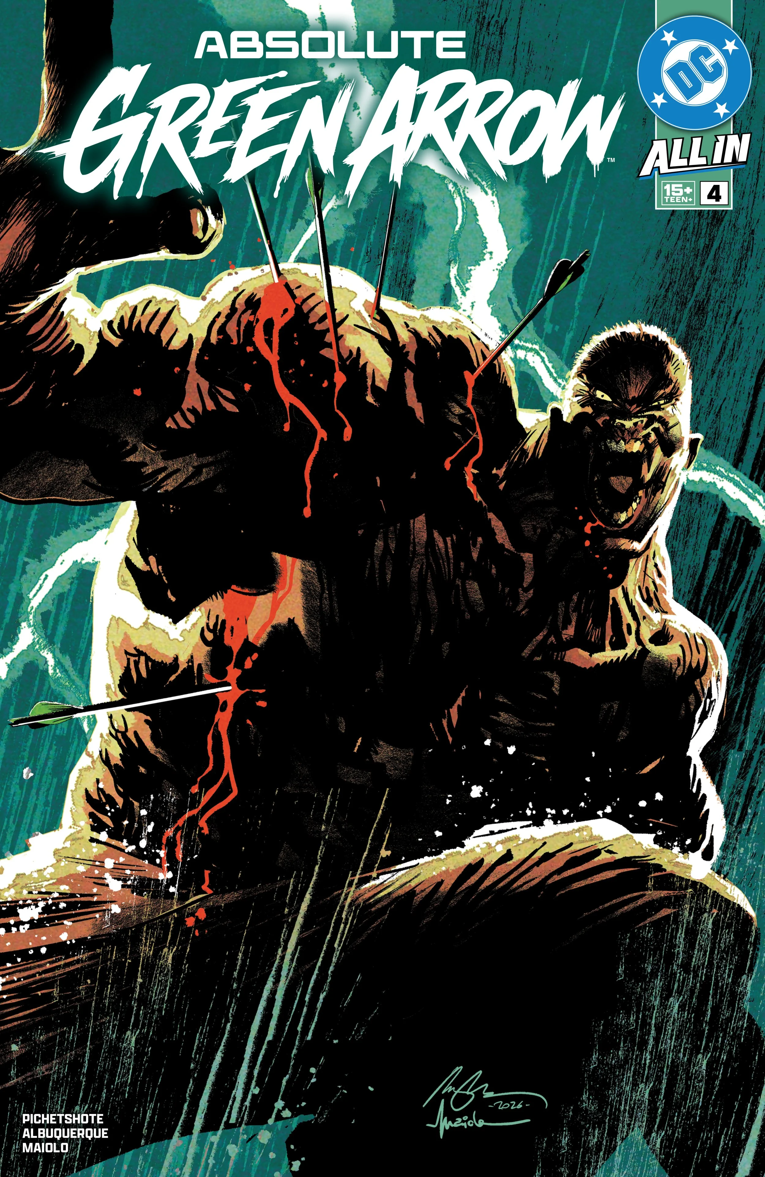 ABSOLUTE GREEN ARROW #4 by Pornsak Pichetshote, Rafael Albuquerque,Marcelo Maiolo & Jeff Powell (DC COMICS)