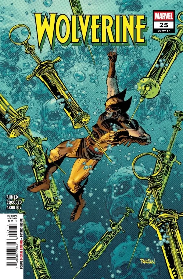 WOLVERINE #25 from Saladin Ahmed ,‍Martín Cóccolo Jesus Aburtov & Cory Petit (Marvel Comics)
