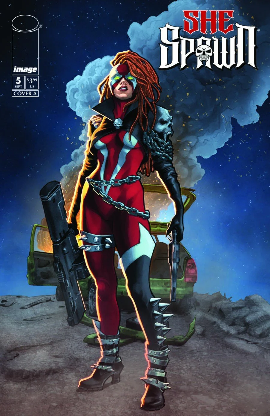 SHE-SPAWN #5 by Gail Simone, Ig Guara, Robert Nugent & Andworld Design (IMAGE COMICS/MCFARLANE COMICS)